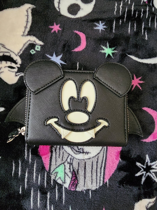 Loungefly Disney Mickey Mouse as a Vampire Wallet