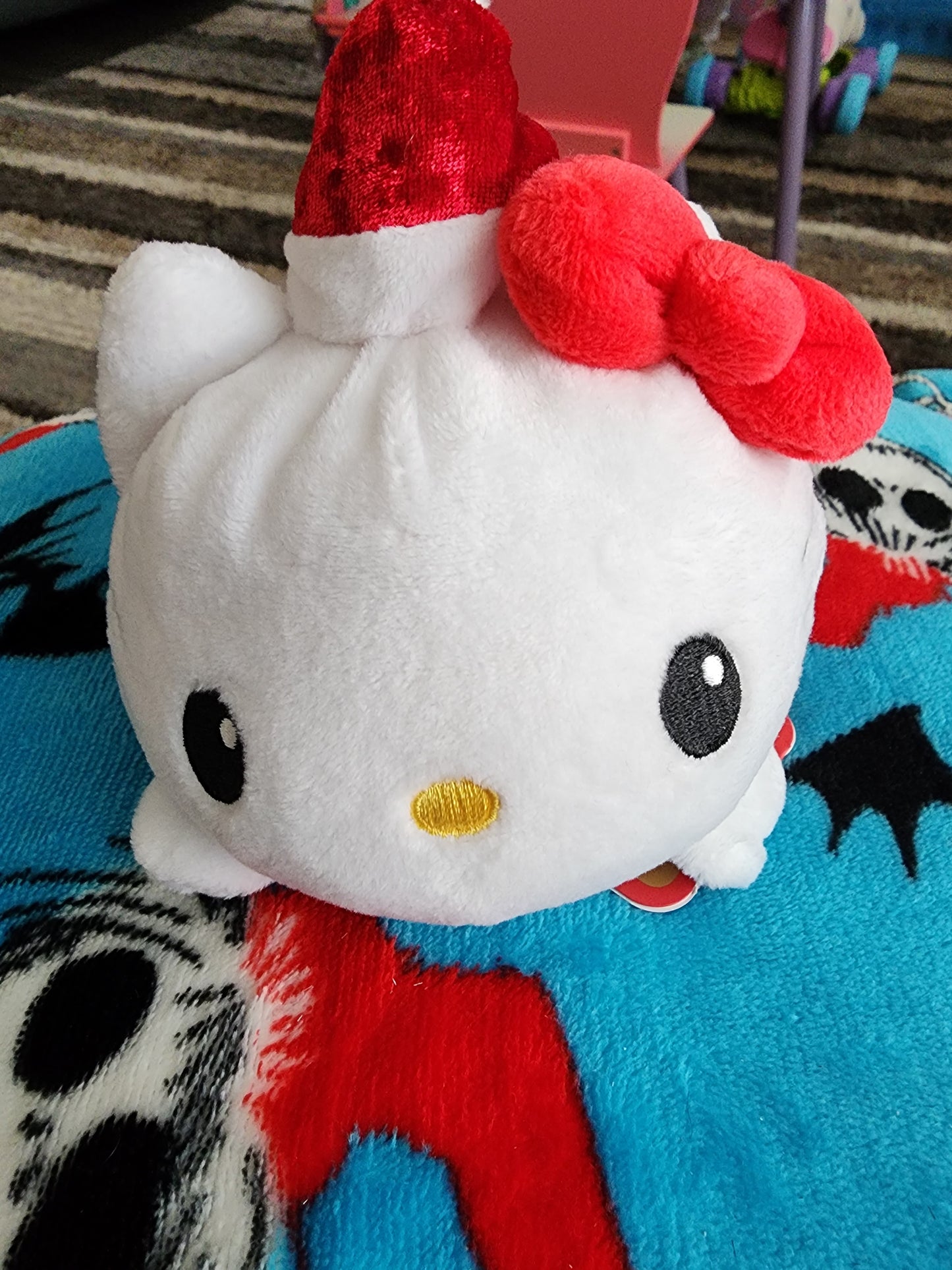 Hello Kitty Reversible Christmas Plush