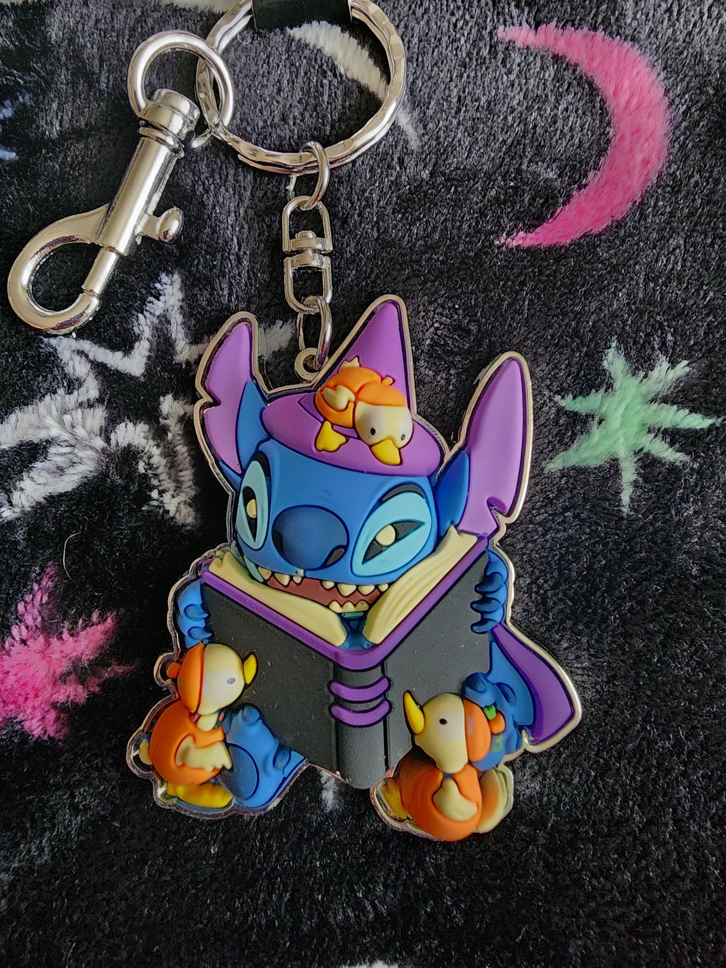 Disney Stitch Halloween Keychain