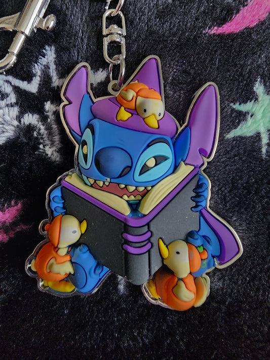 Disney Stitch Halloween Keychain