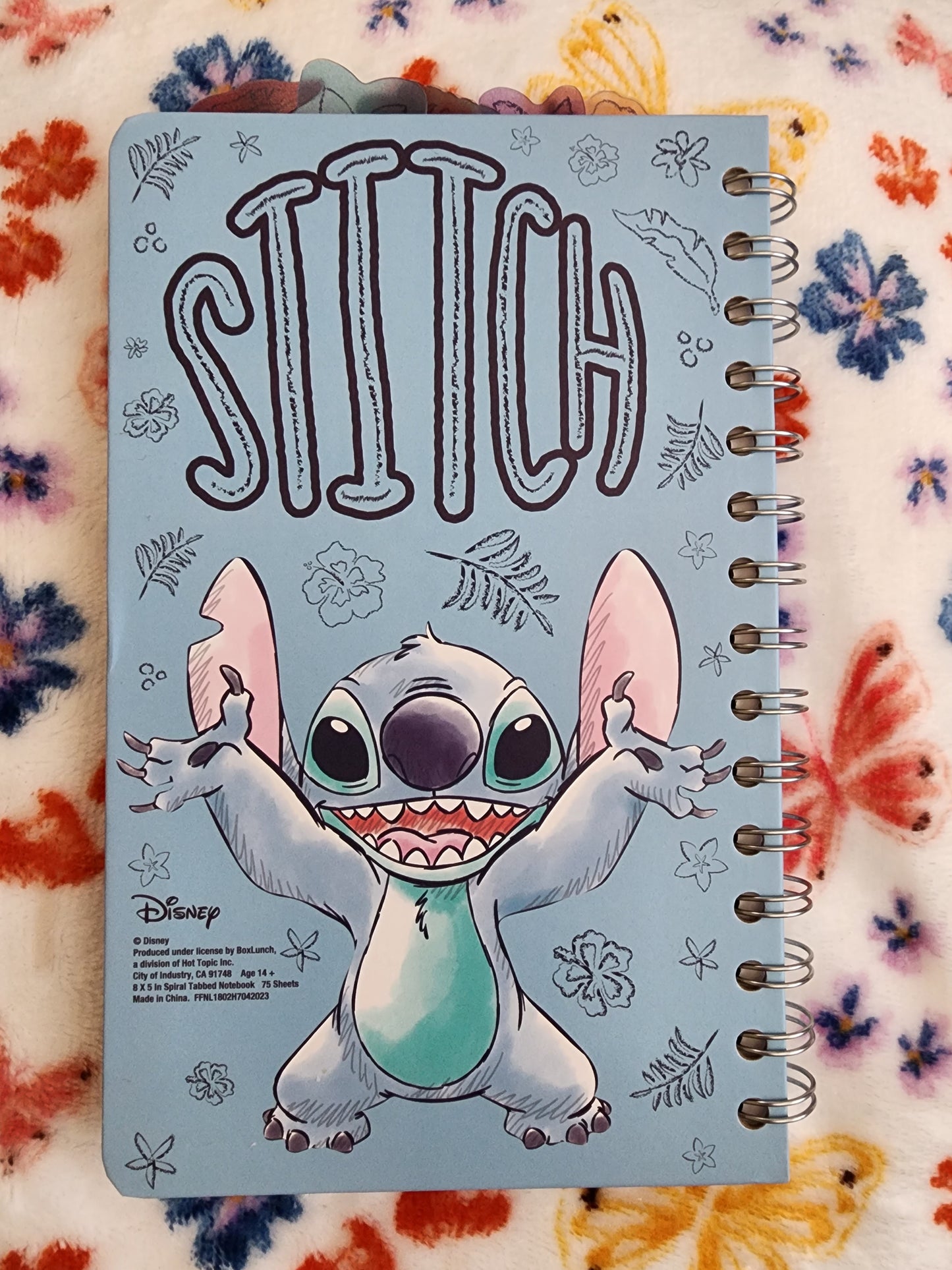 Disney Stitch Notebook