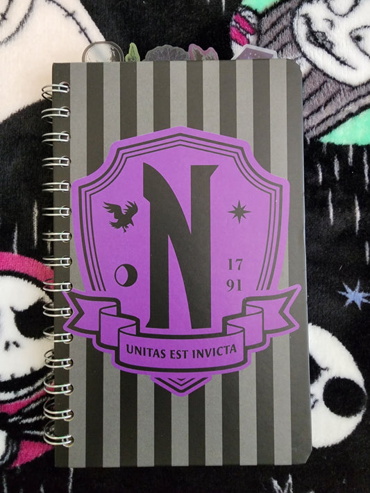 Wednesday's Nevermore Academy Notebook