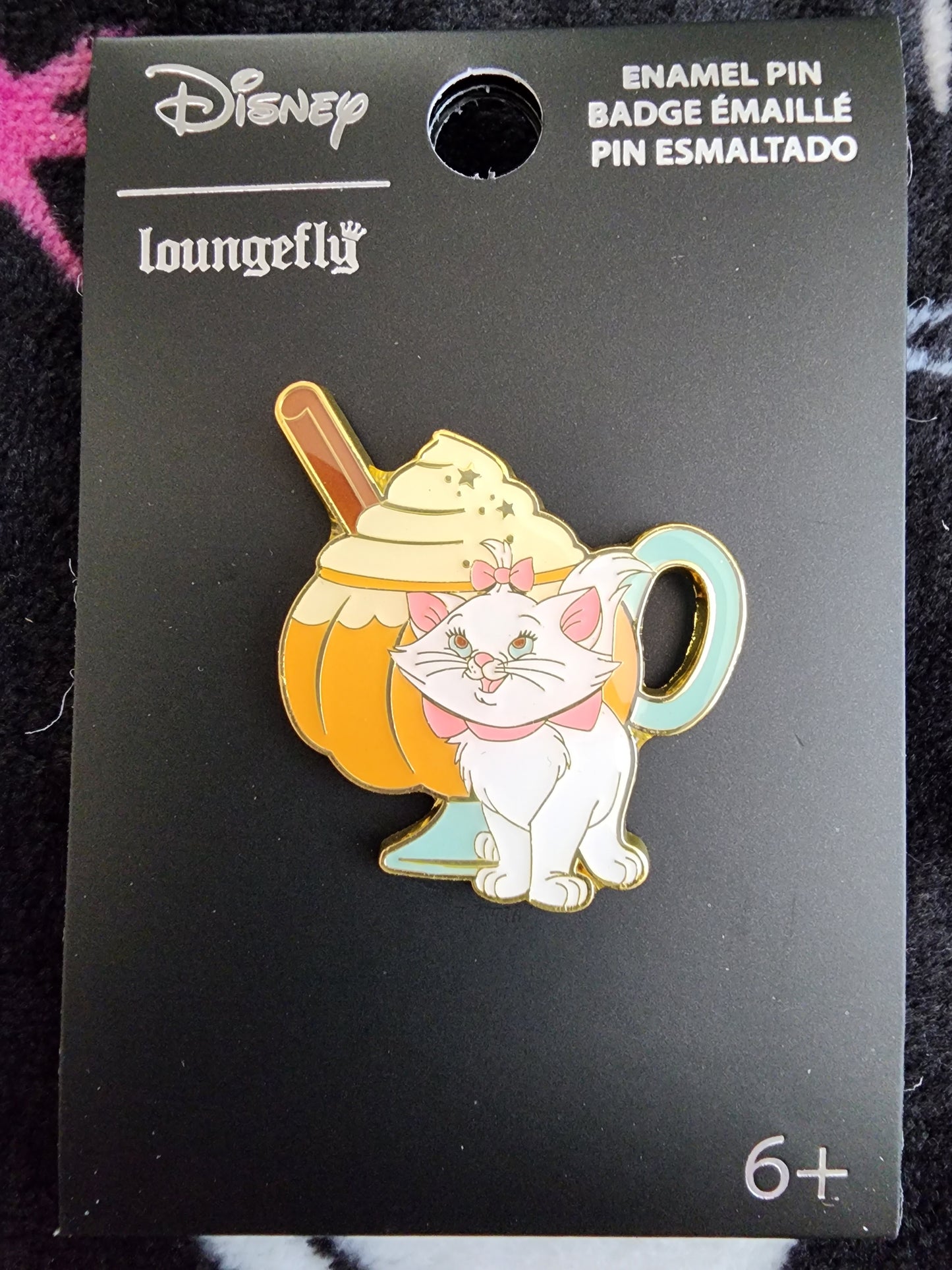 Loungefly Disney Marie Pumpkin Spice Latte Pin