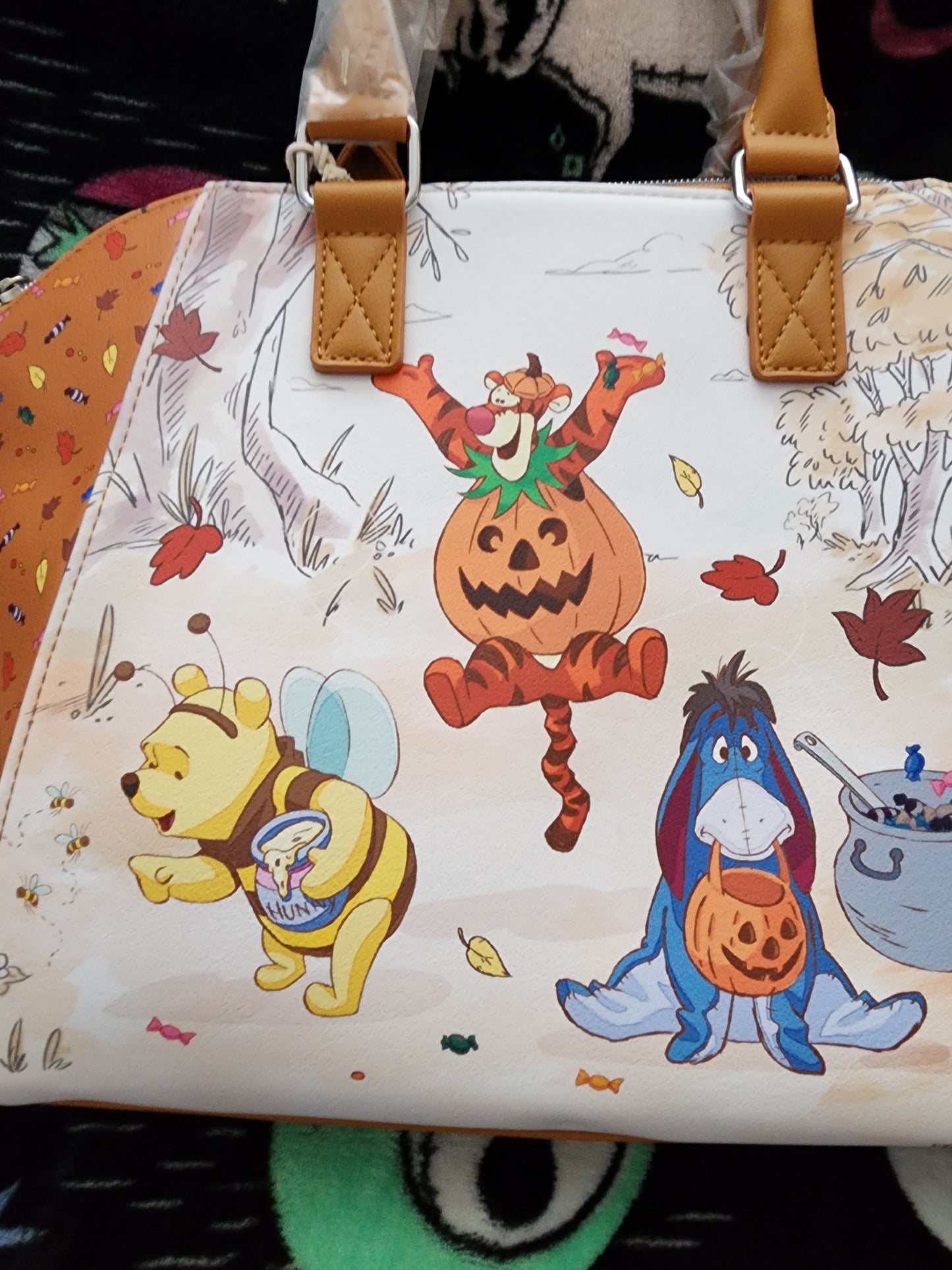 Loungefly Disney Winnie the Pooh and Friends Halloween Handbag