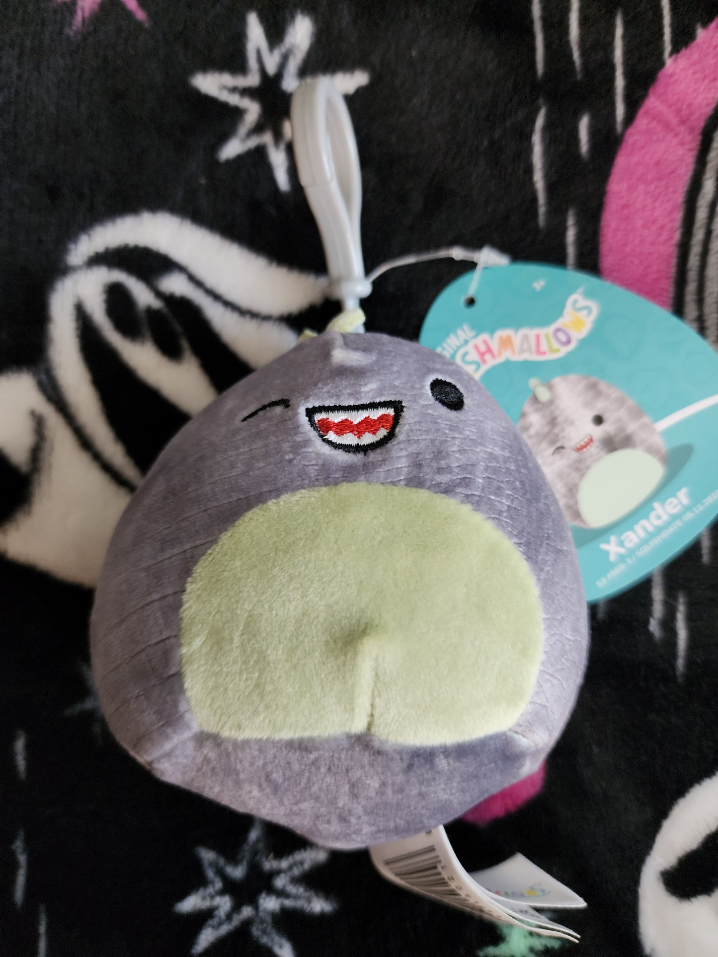 Squishmallows Xander Bag Clip