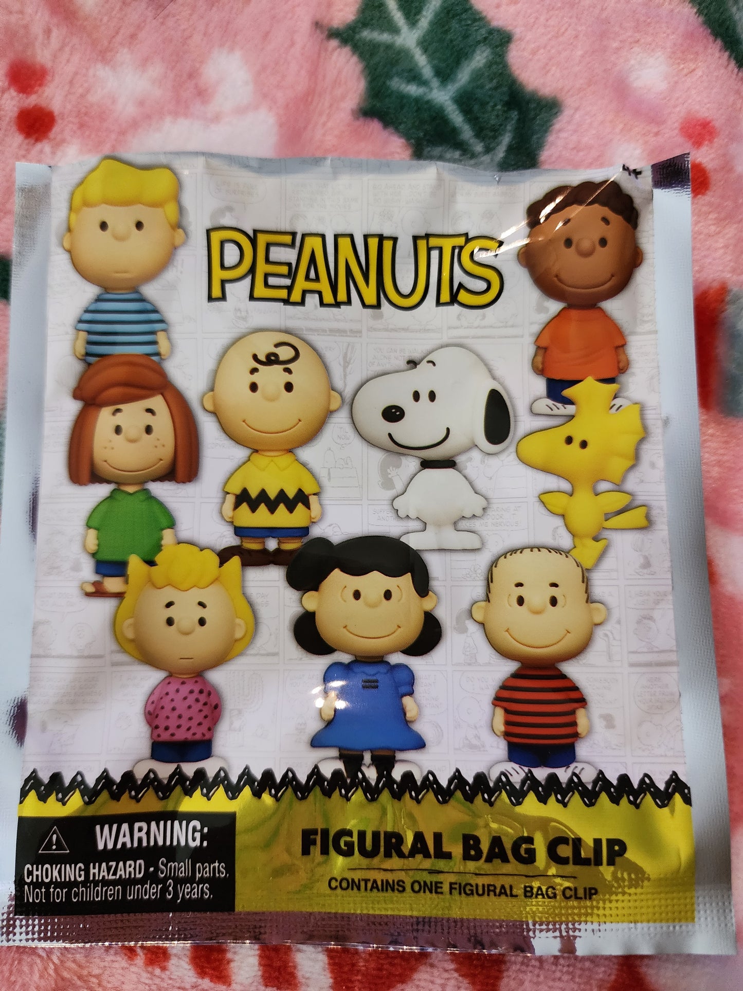 Peanuts Characters Mystery Bag Clips