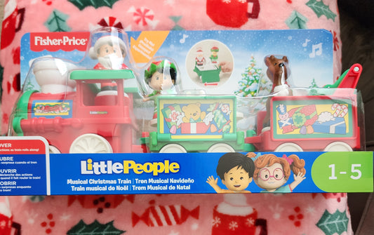Fisher Price Little People Musical Christmas Train Set