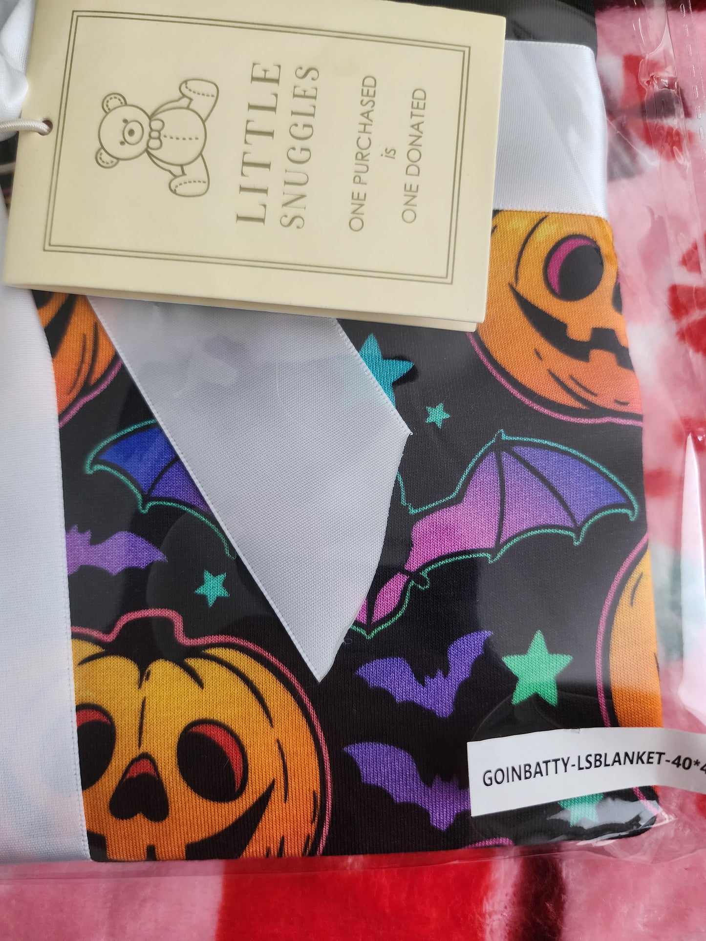 *Charlies Project Halloween Baby Blanket