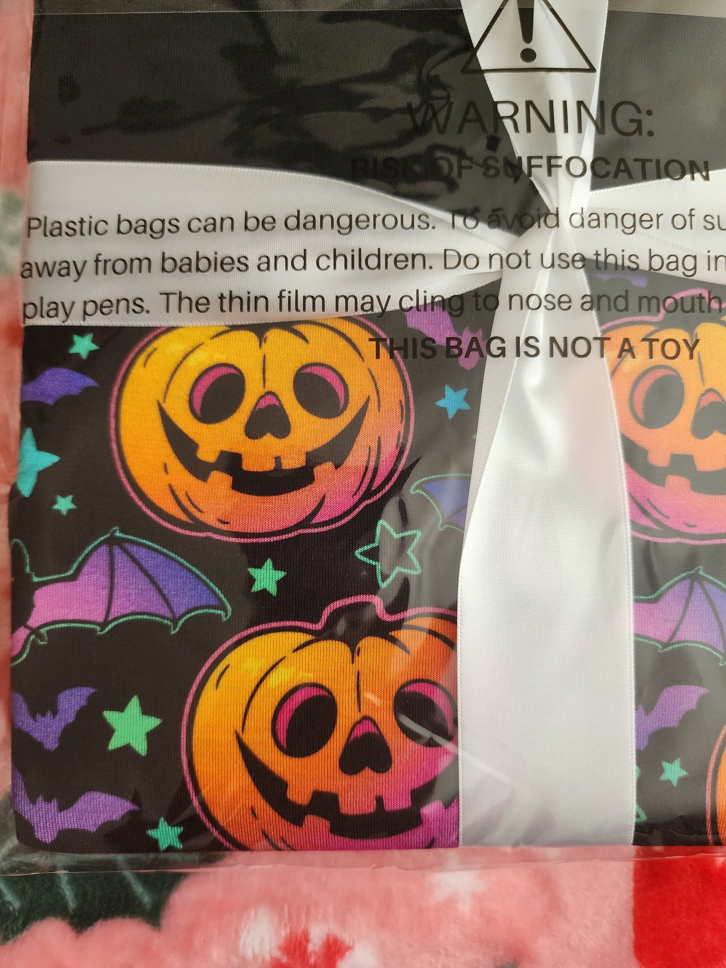 *Charlies Project Halloween Baby Blanket