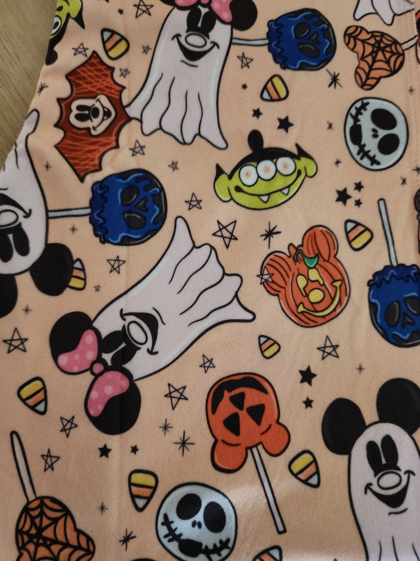 *Charlie's Project Disney Mickey and Minnie Ghost Halloween Leggings