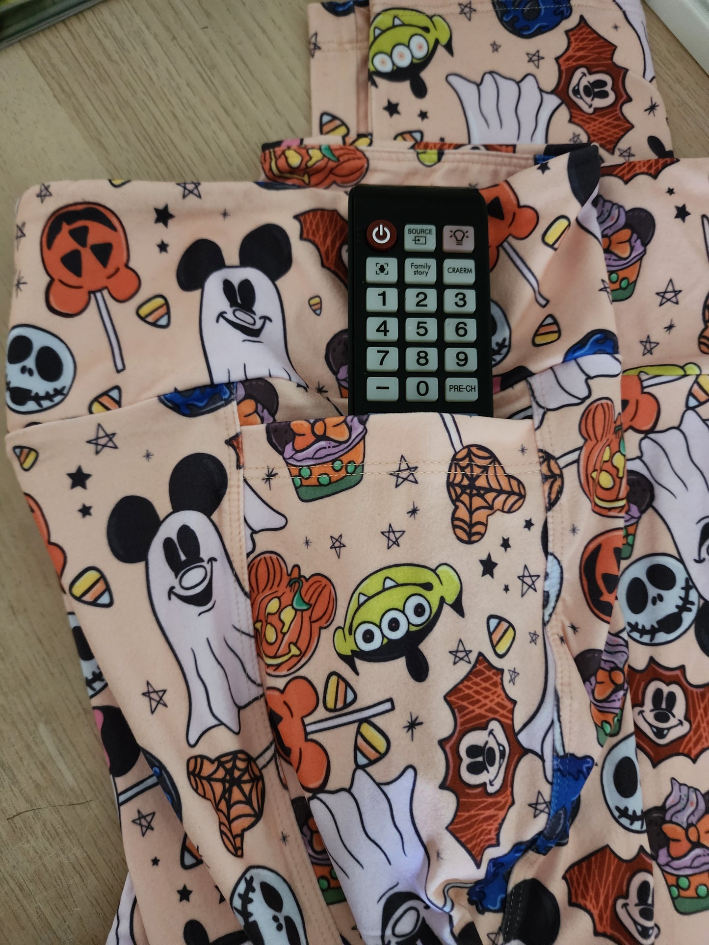 Charlies Project Disney Mickey and Minnie Mouse Ghost Halloween Leggings