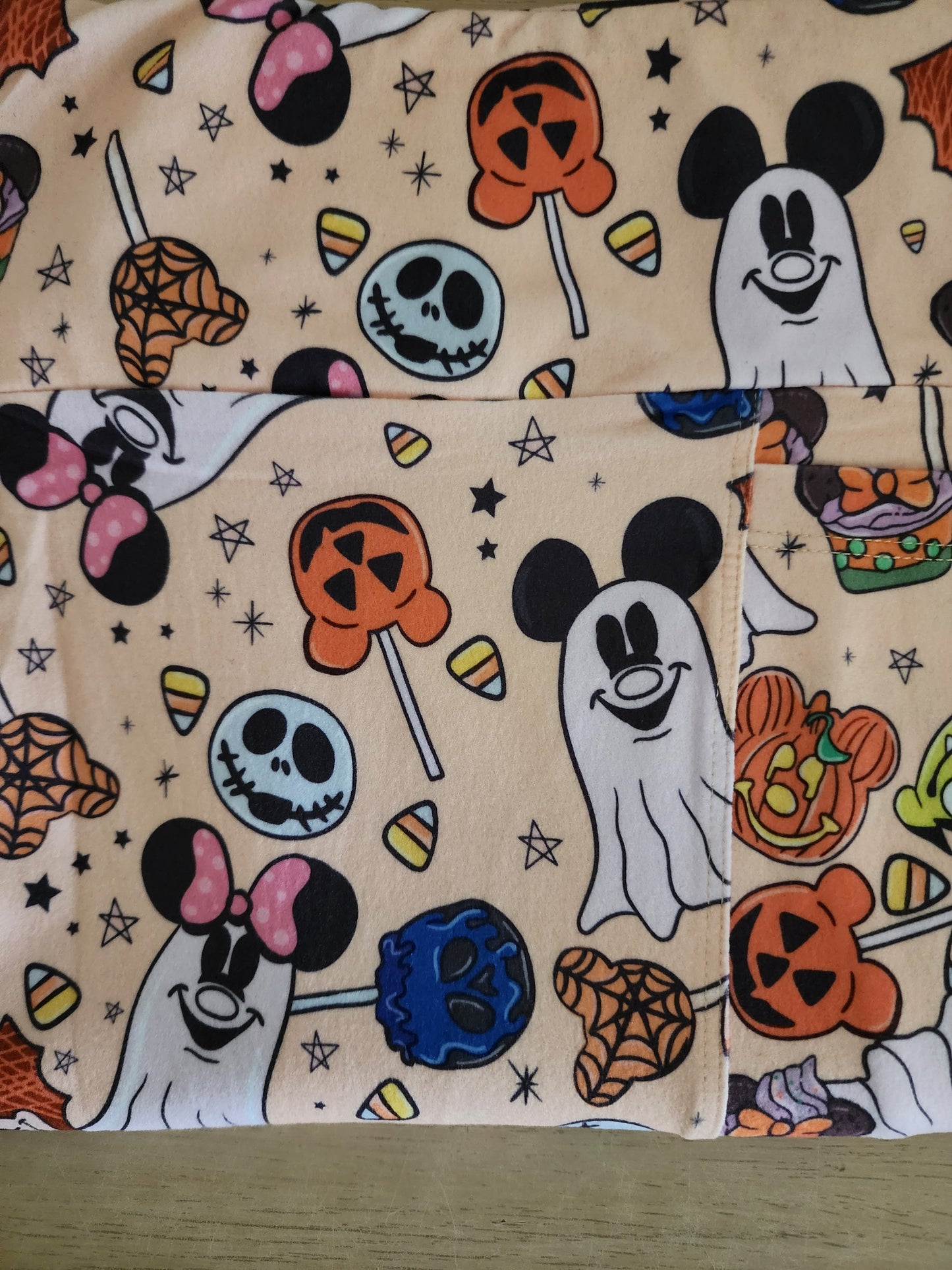 *Charlie's Project Disney Mickey and Minnie Ghost Halloween Leggings