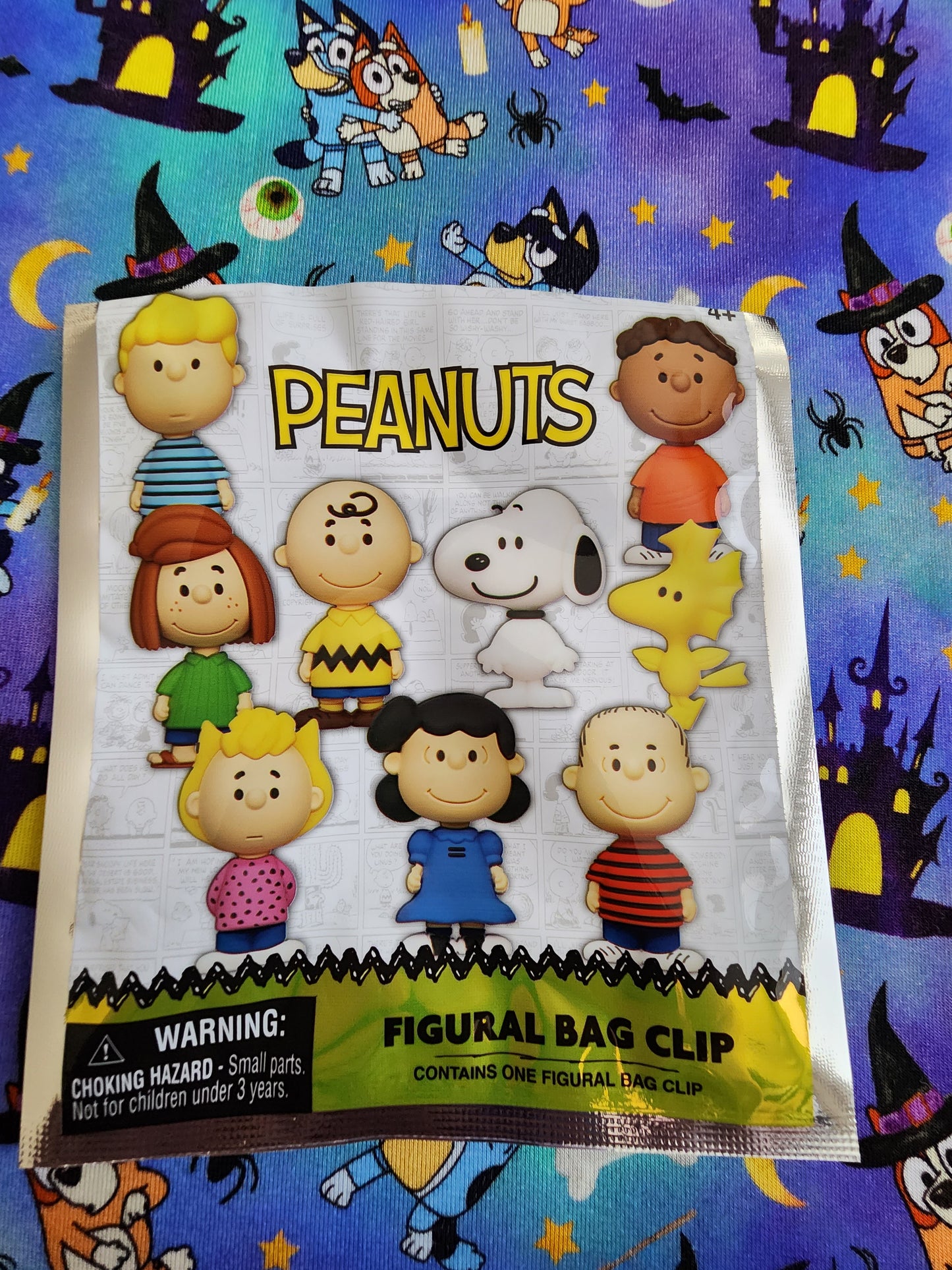 Peanuts Characters Mystery Bag Clips