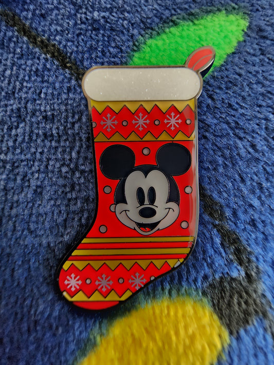 Loungefly Disney Mickey and Friends Christmas Stocking Mystery Pins