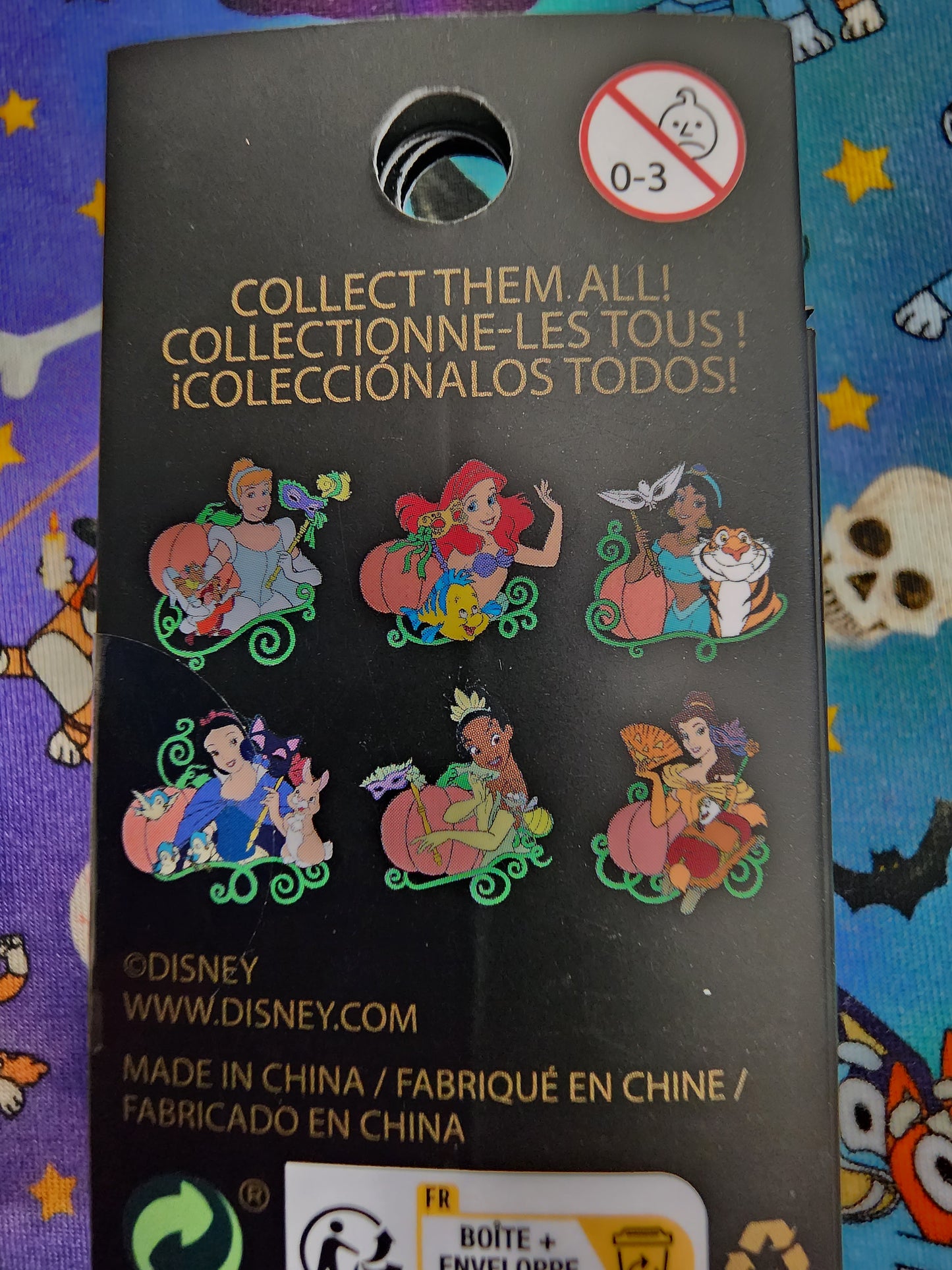 Loungefly Disney Fall Princess Pumpkin Mystery Pins