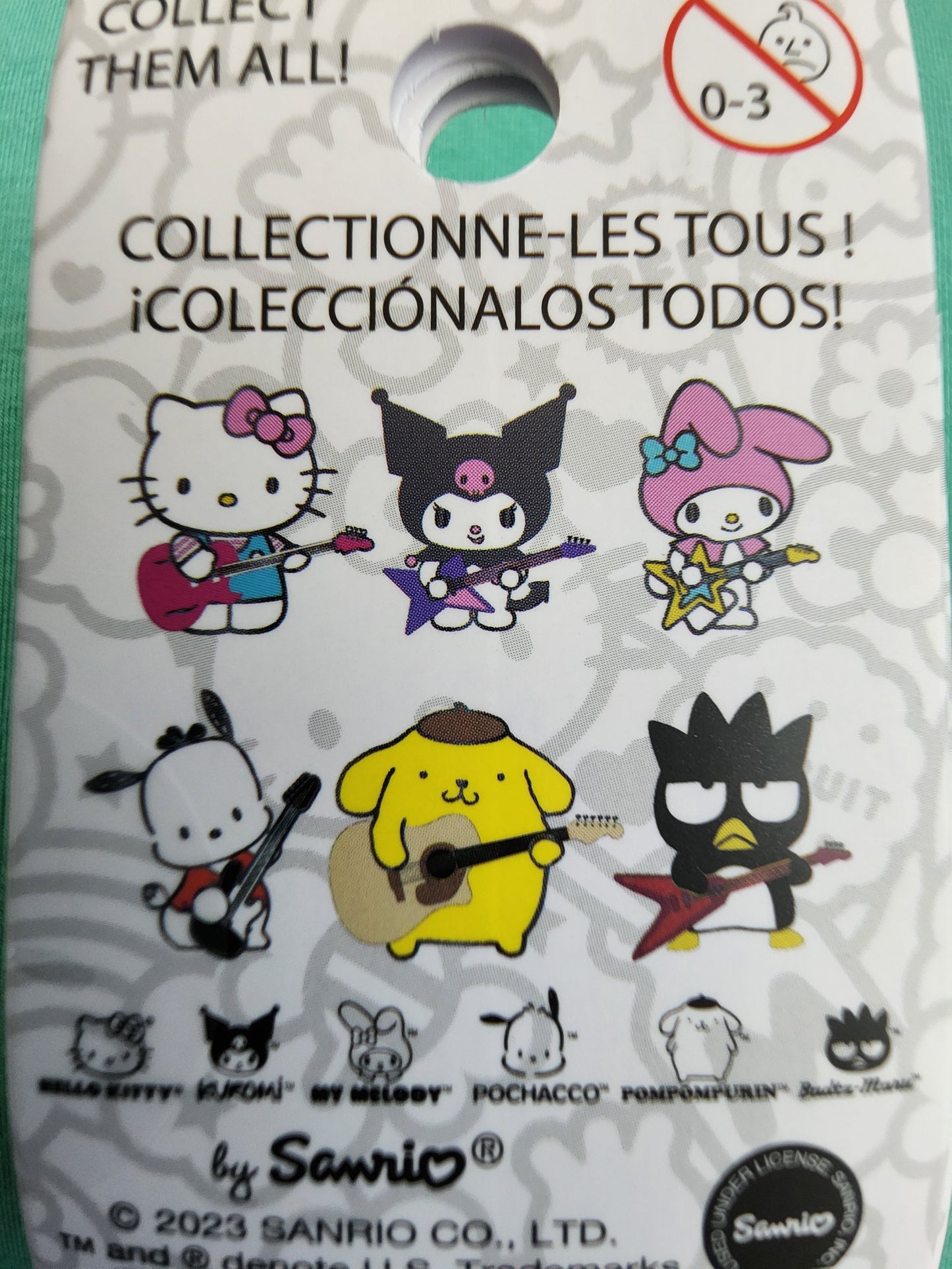 Hello Kitty and Friends Guitar Mystery Pins