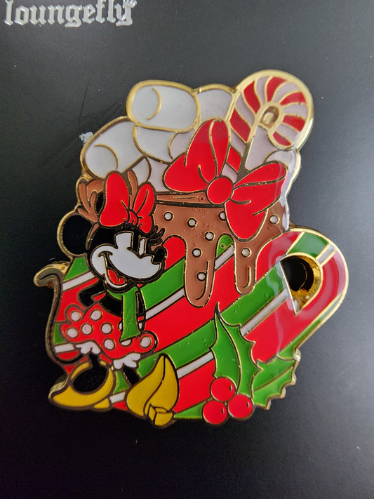 Disney Minnie Mouse Holiday Drink Mug Pin