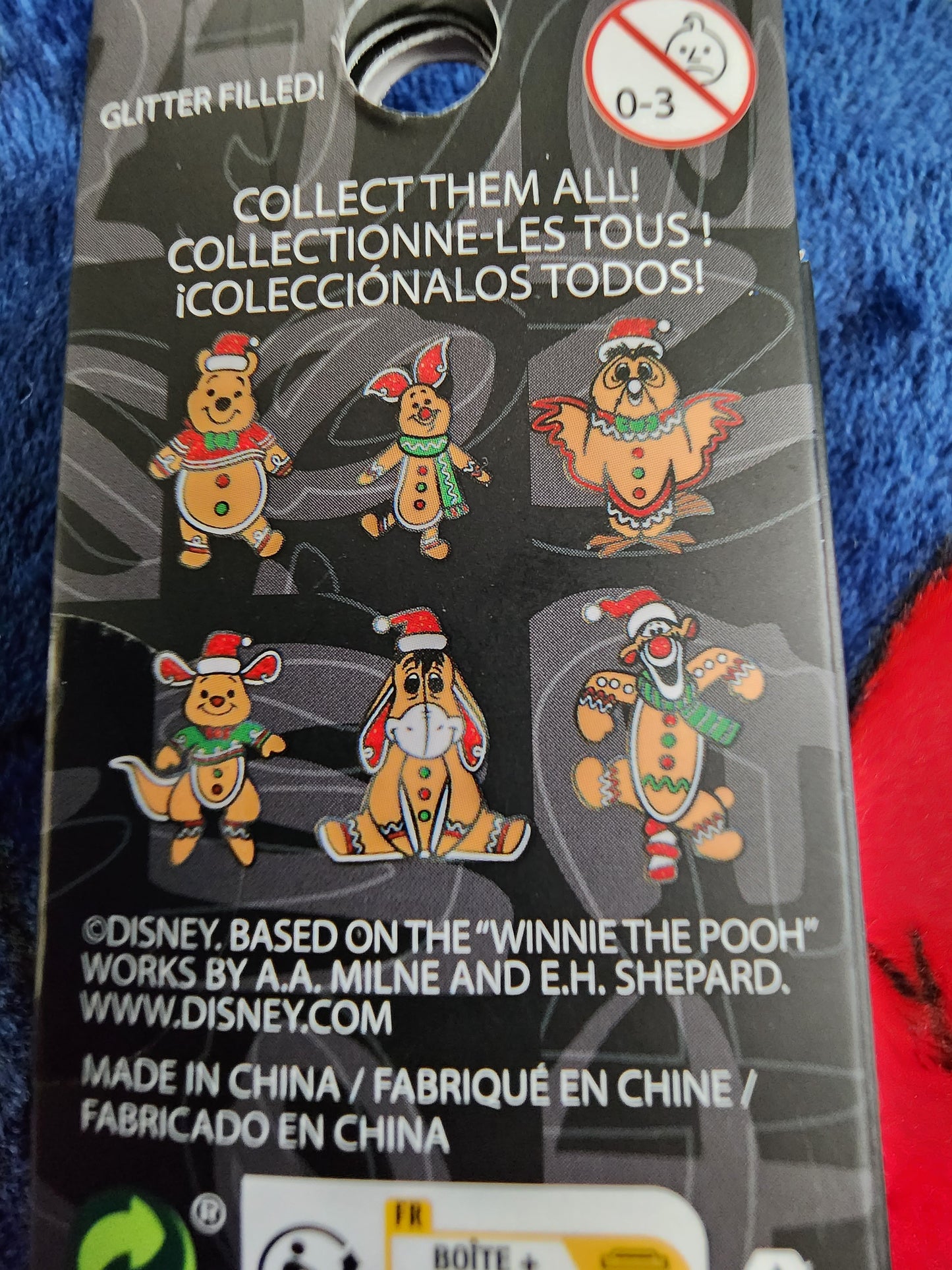 Disney Winnie the Pooh and Friends Gingerbread Cookie Mystery Pins