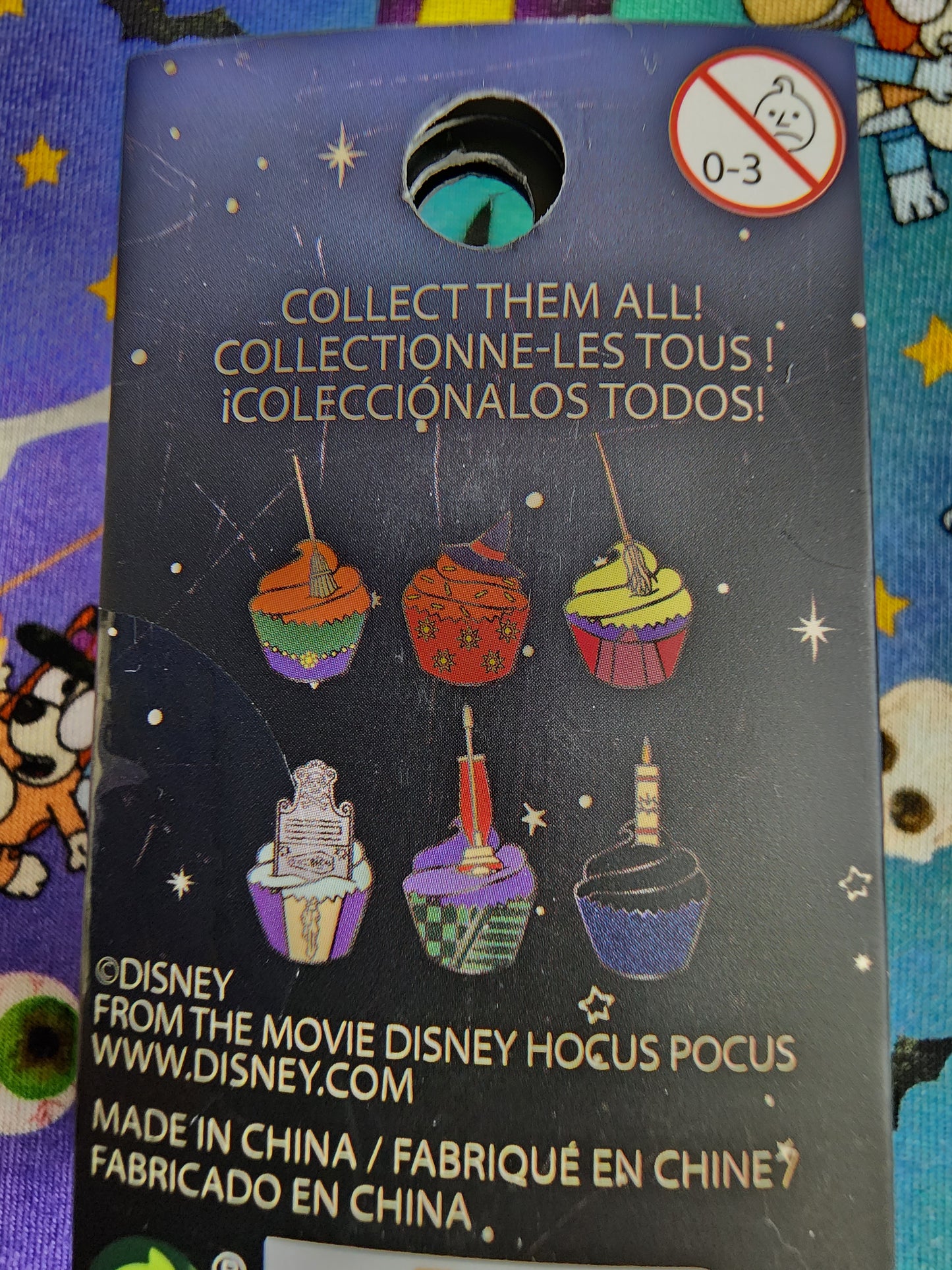 Loungefly Disney Hocus-Pocus Cupcakes Mystery Pins