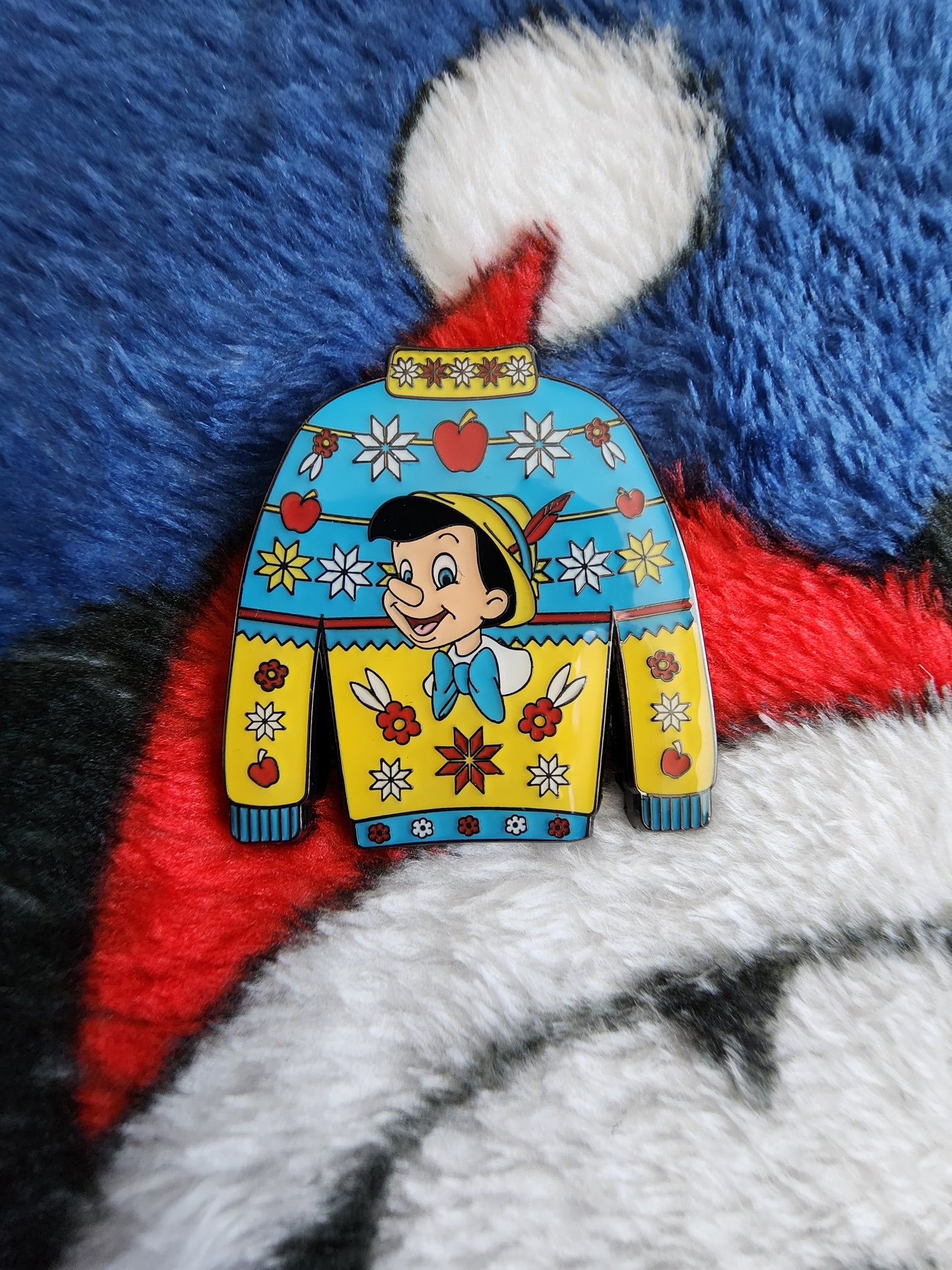 Disney Characters Ugly Christmas Sweaters Mystery Pins