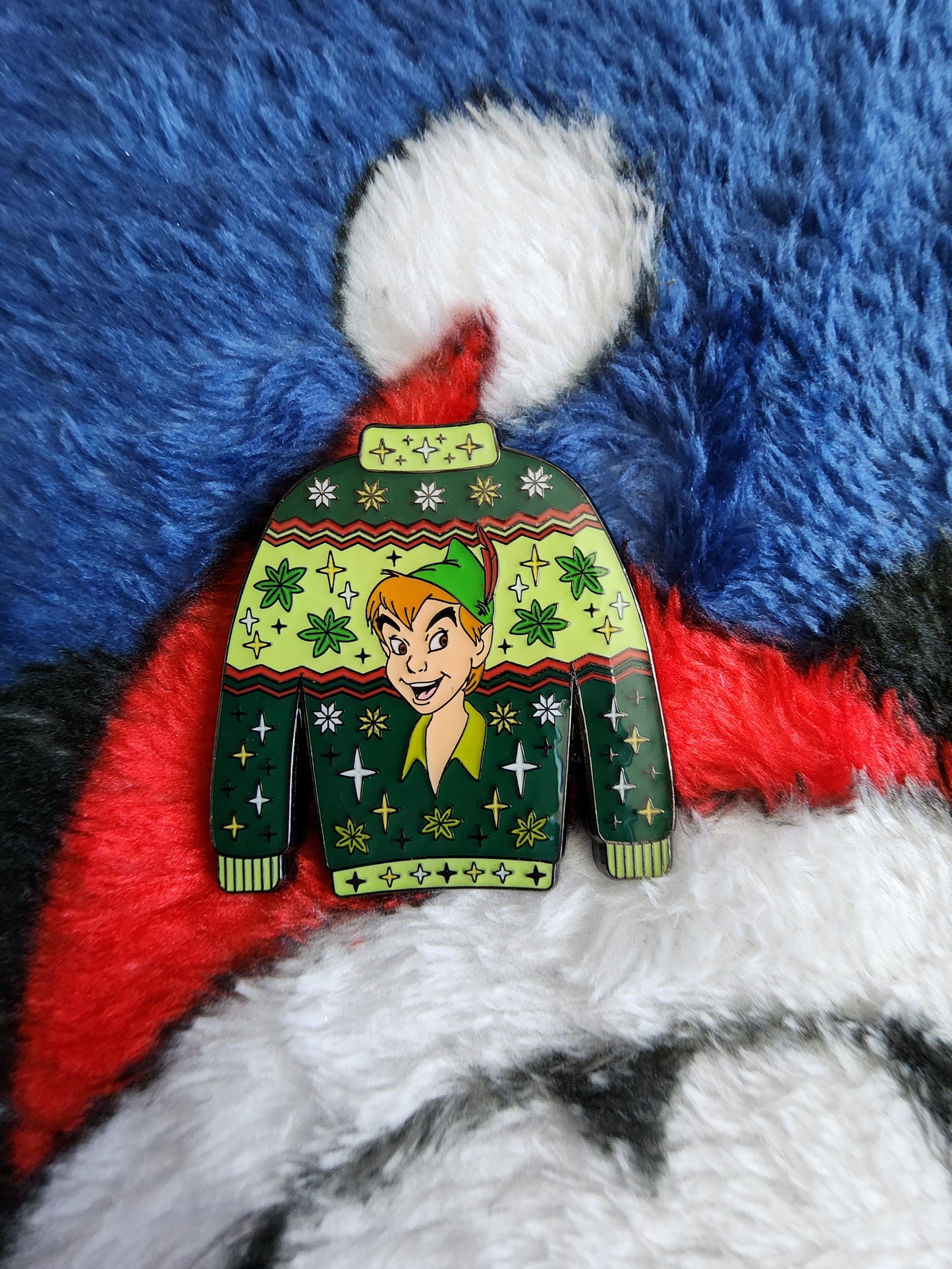 Disney Characters Ugly Christmas Sweaters Mystery Pins
