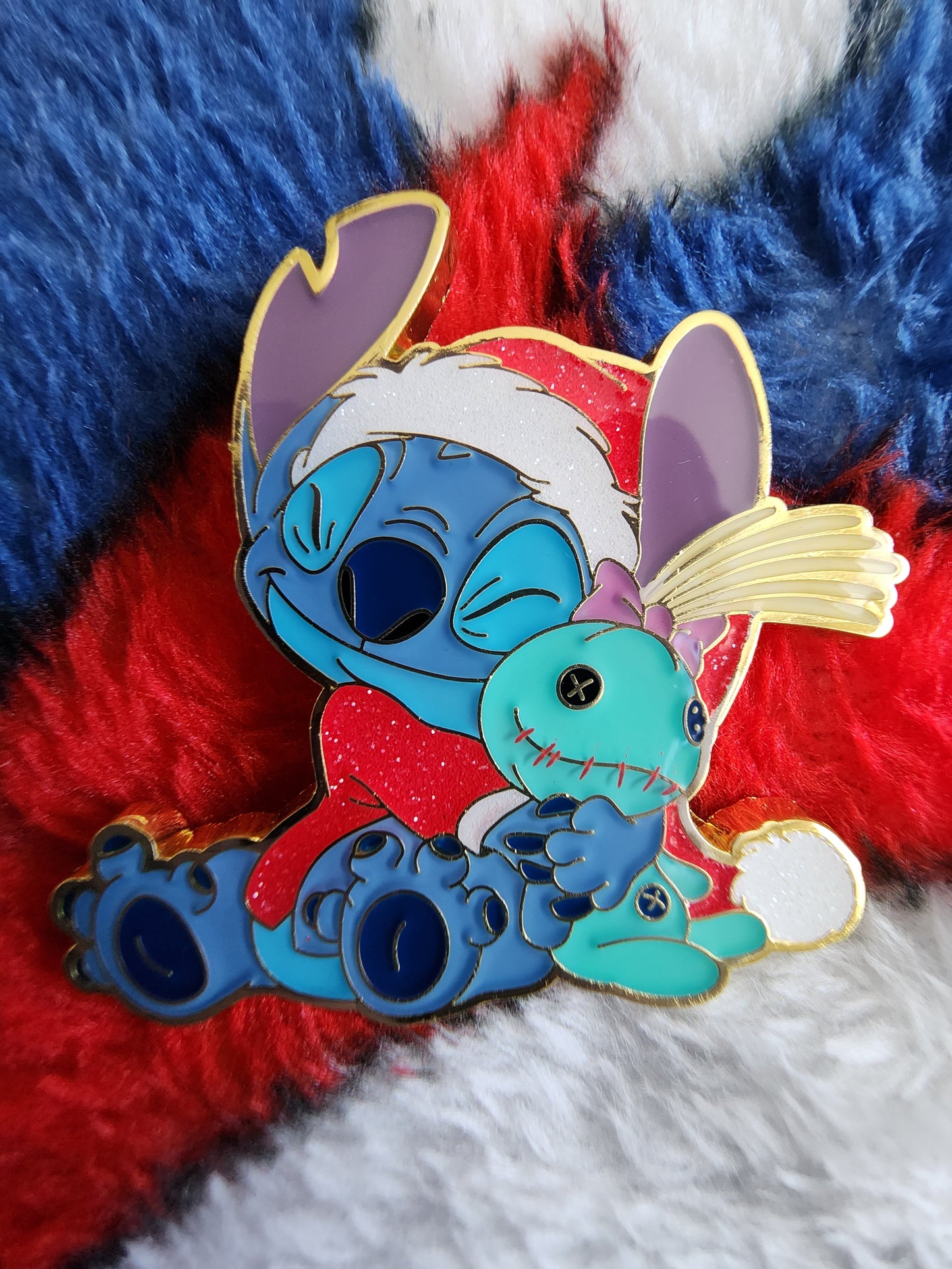 Loungefly Disney Stitch Winter Holidays PJ'S Mystery Pins