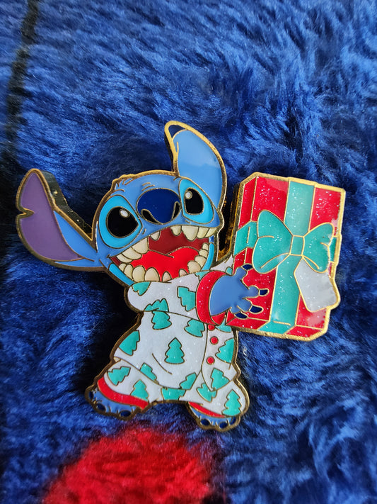 Loungefly Disney Stitch Winter Holidays PJ'S Mystery Pins