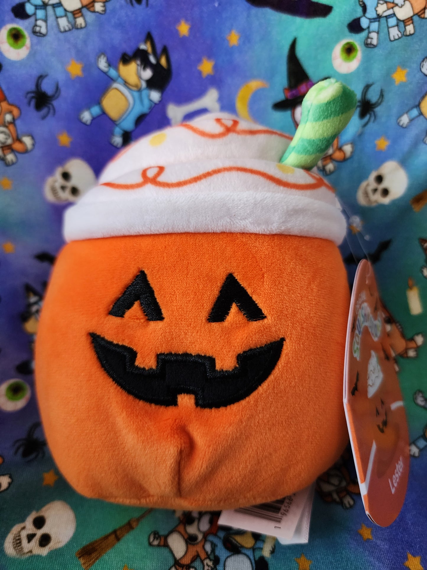 Squishmallow Lester Pumpkin Spice Latte 5" Plush