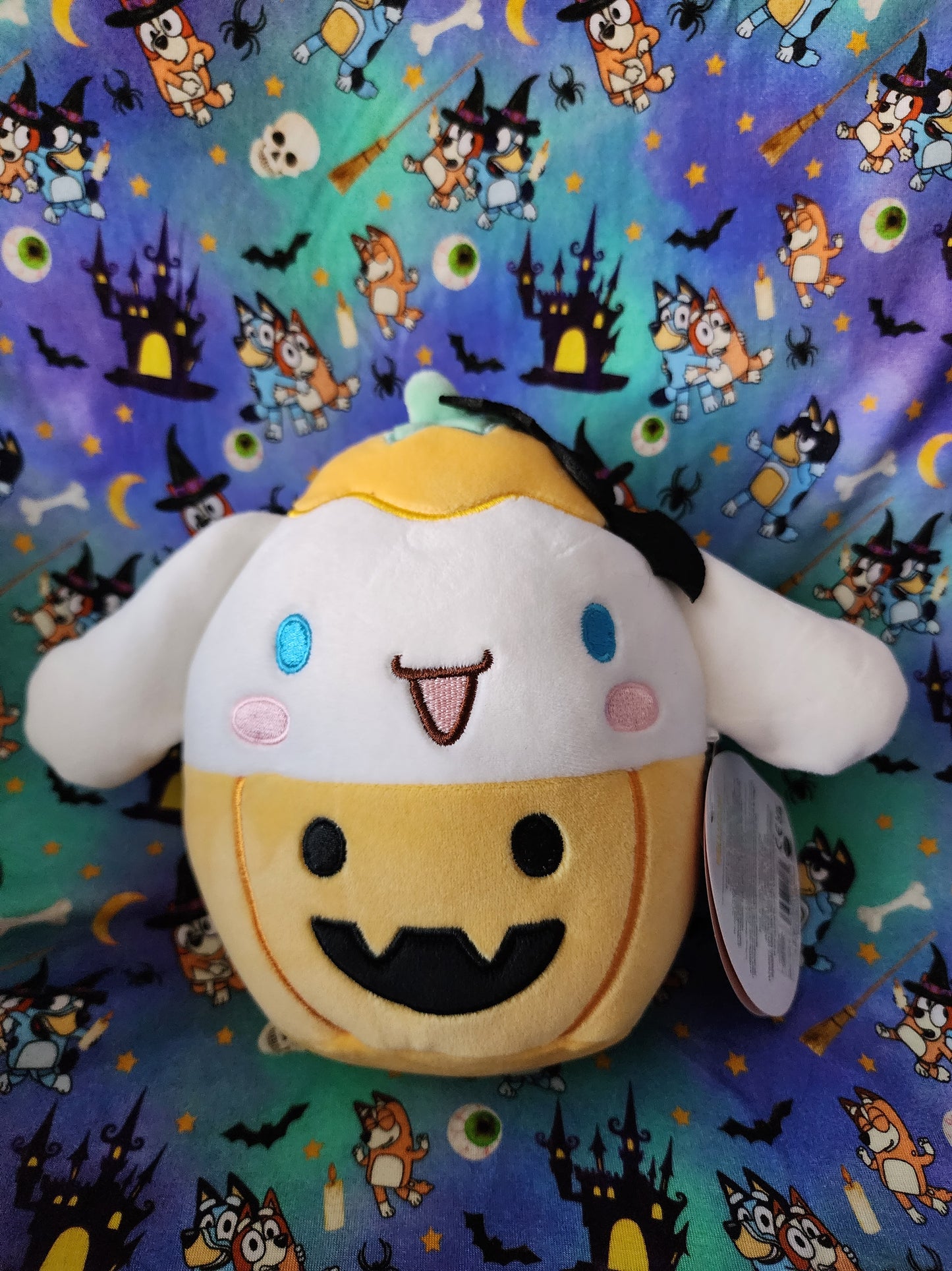 Squishmallow Cinnamoroll as a Pumpkin 8" Plush