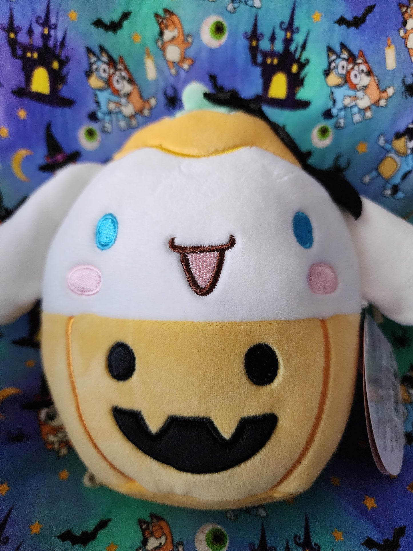 Squishmallow Cinnamoroll as a Pumpkin 8" Plush