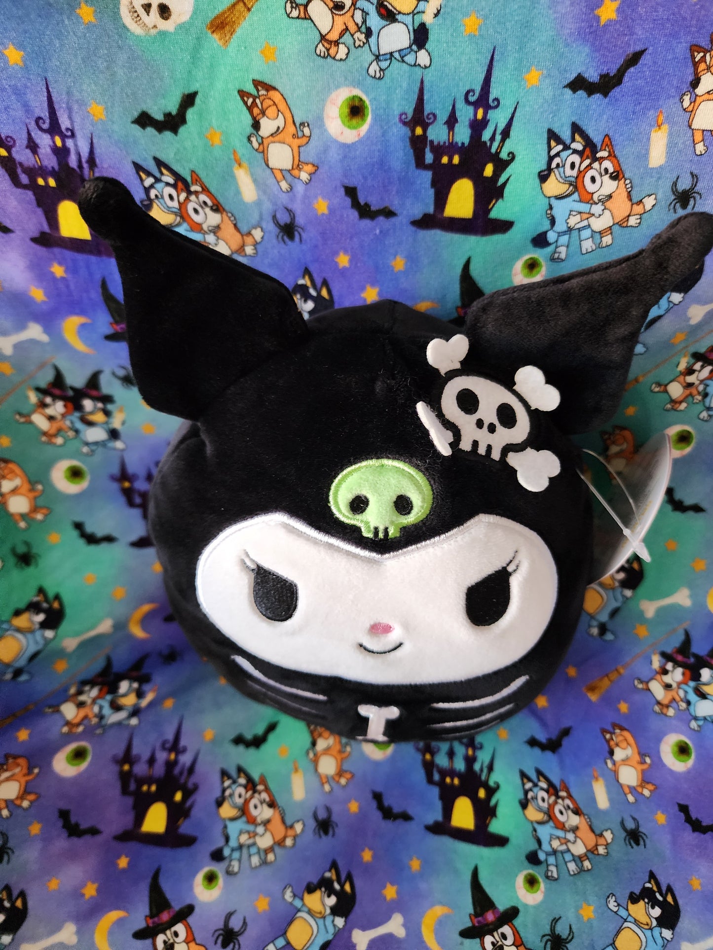 Squishmallow Kuromi as a Skelton 8" Plush