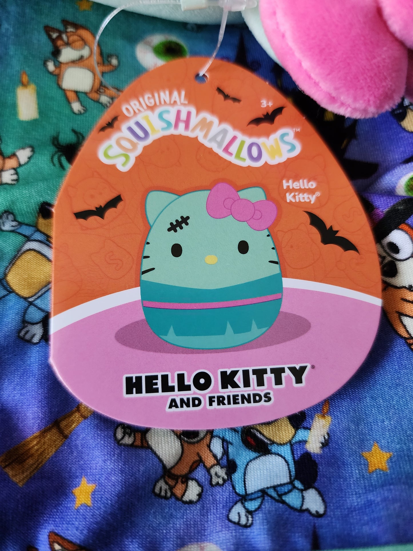 Squishmallow Hello Kitty as Frankenstein 8" Plush