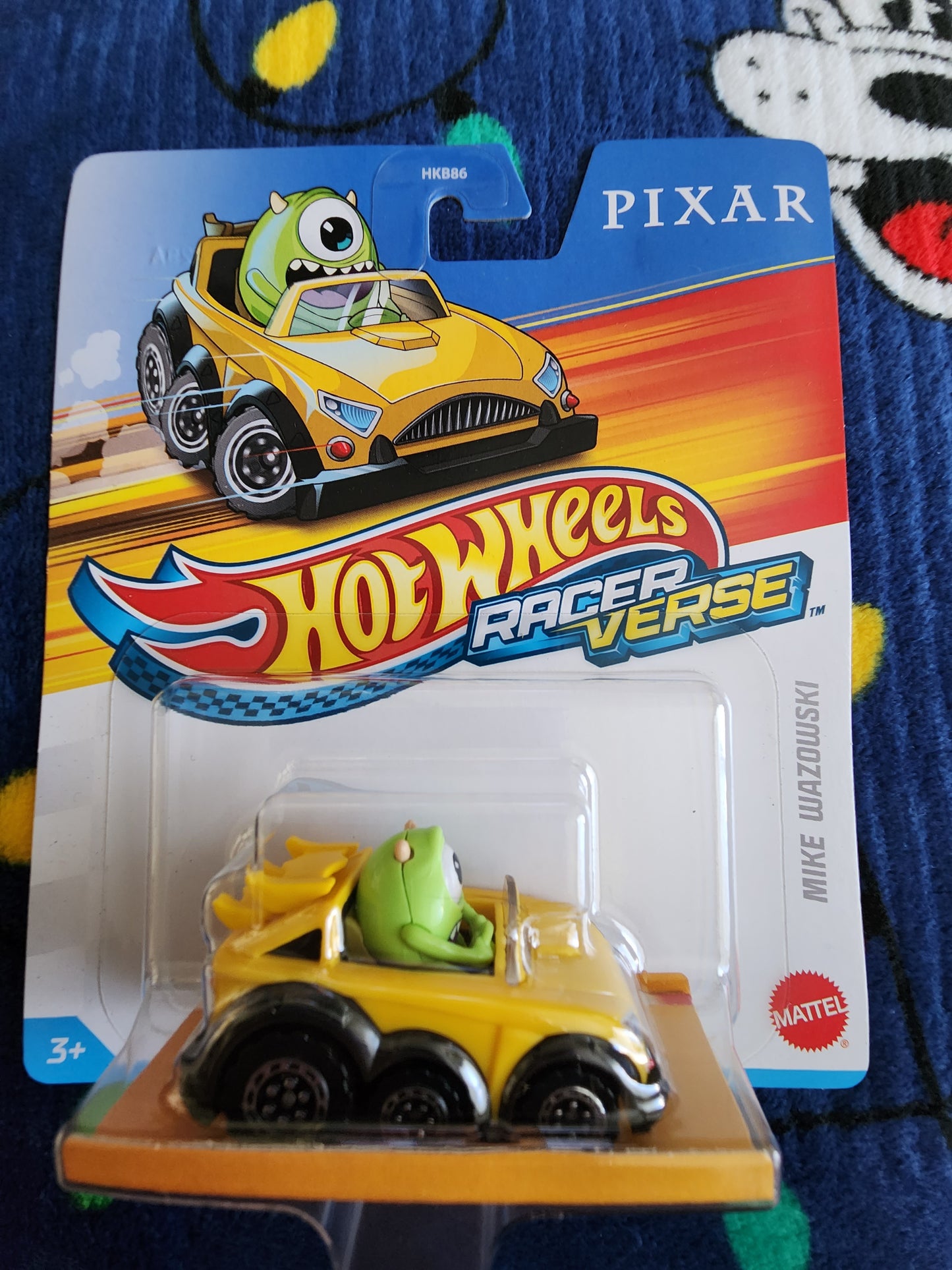 Hot Wheels Disney Pixar Mike Racer Car