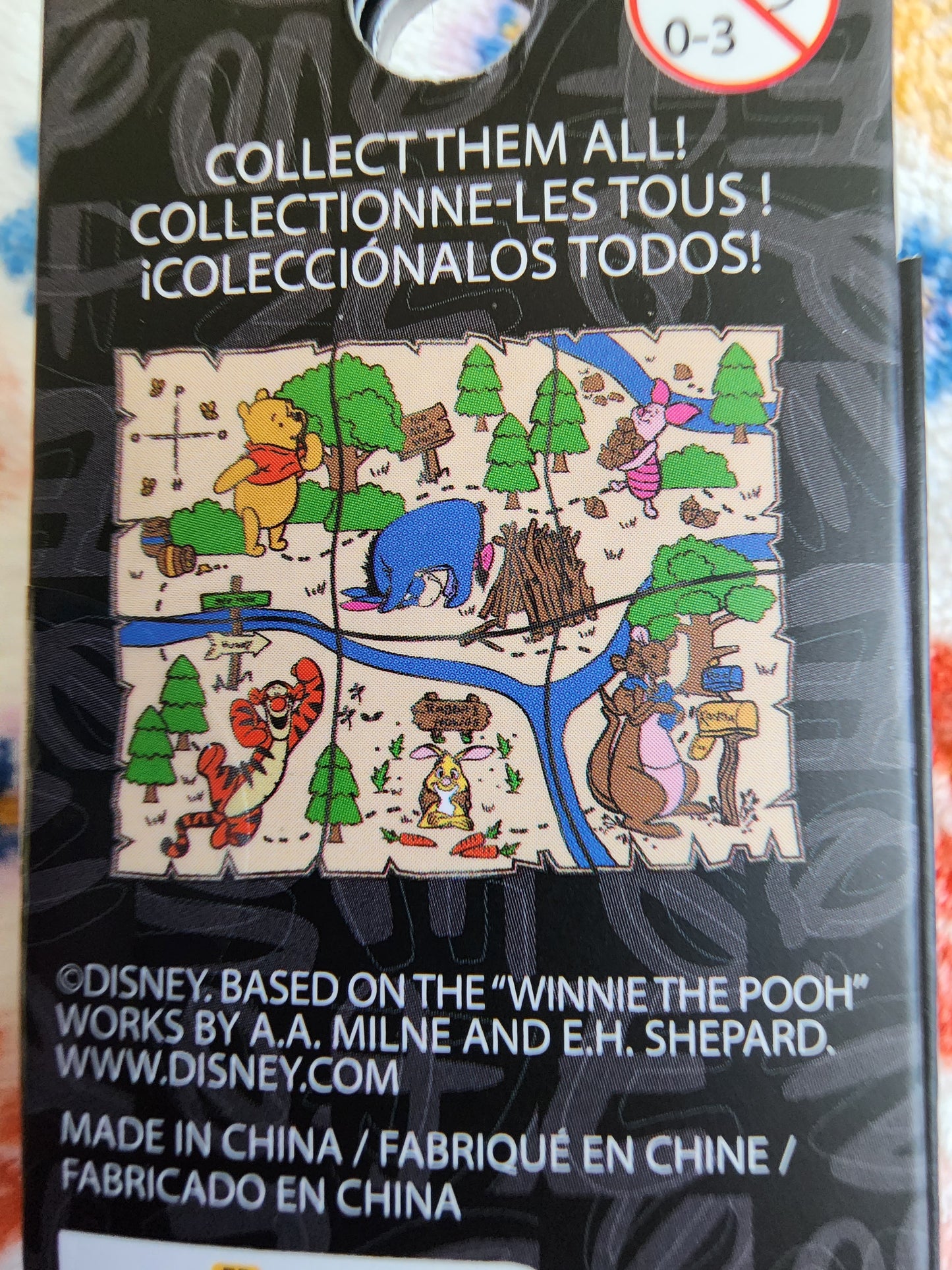 Winnie the Pooh and Friends Map Mystery Pins