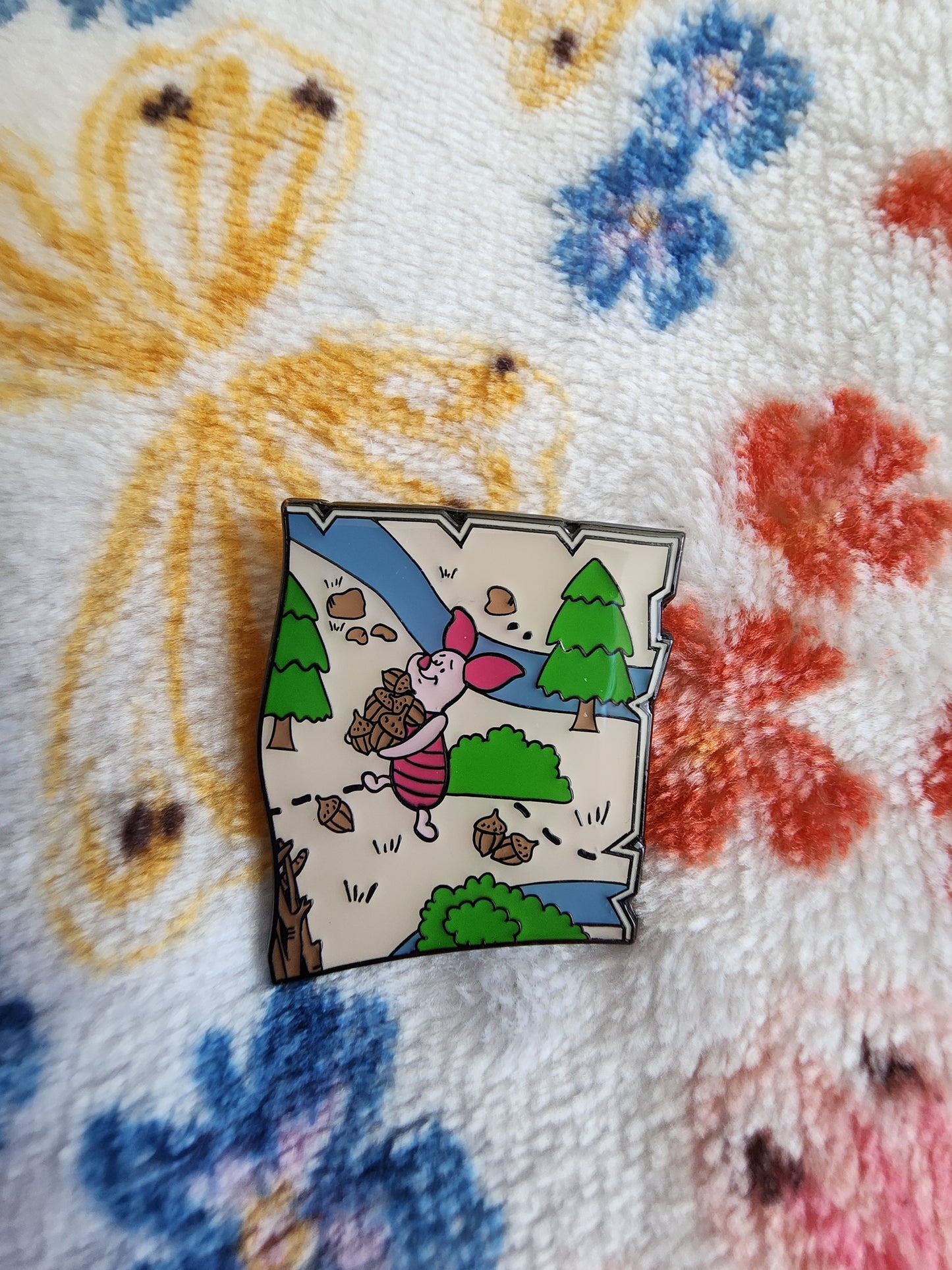 Winnie the Pooh and Friends Map Mystery Pins