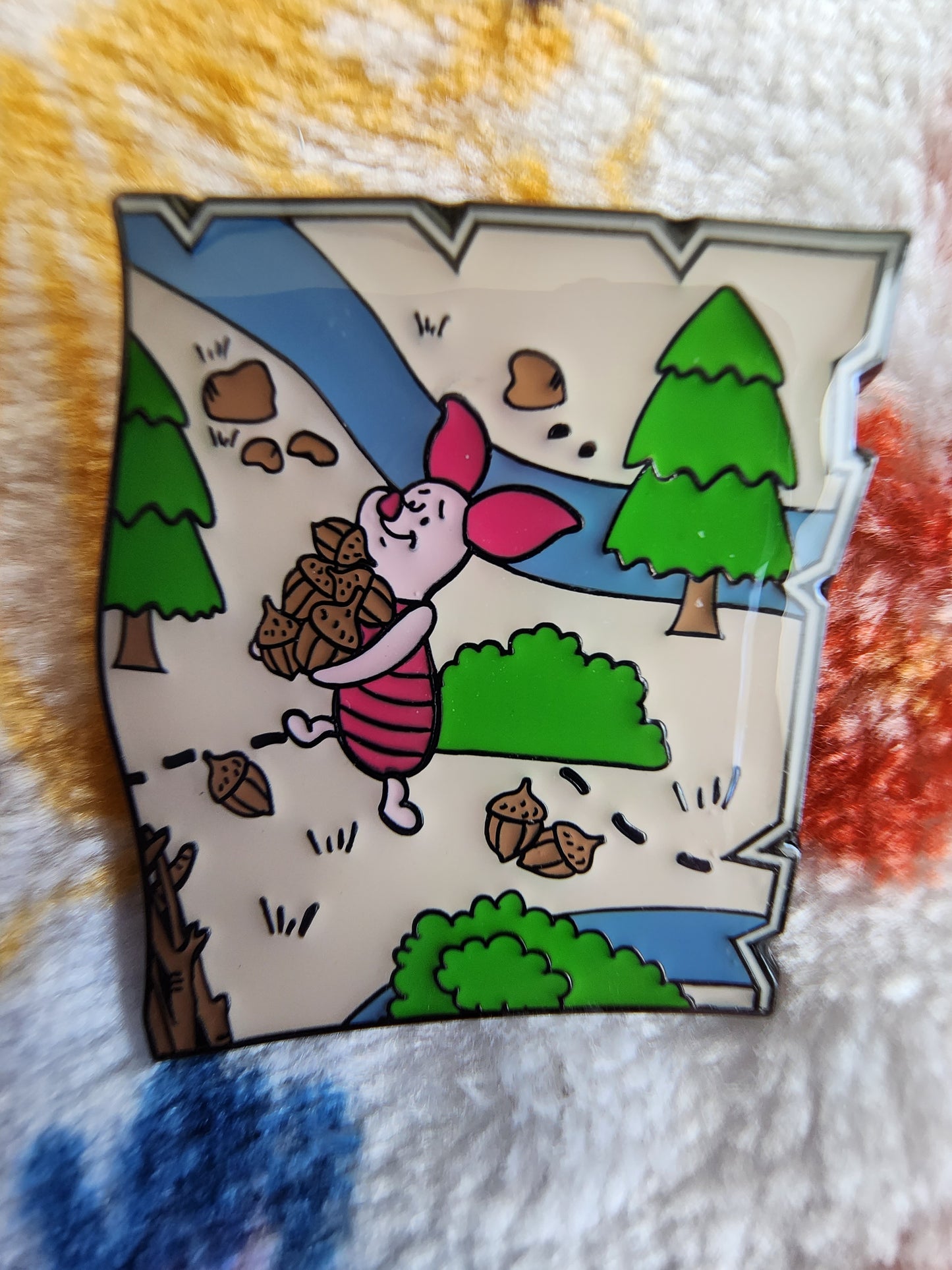 Winnie the Pooh and Friends Map Mystery Pins