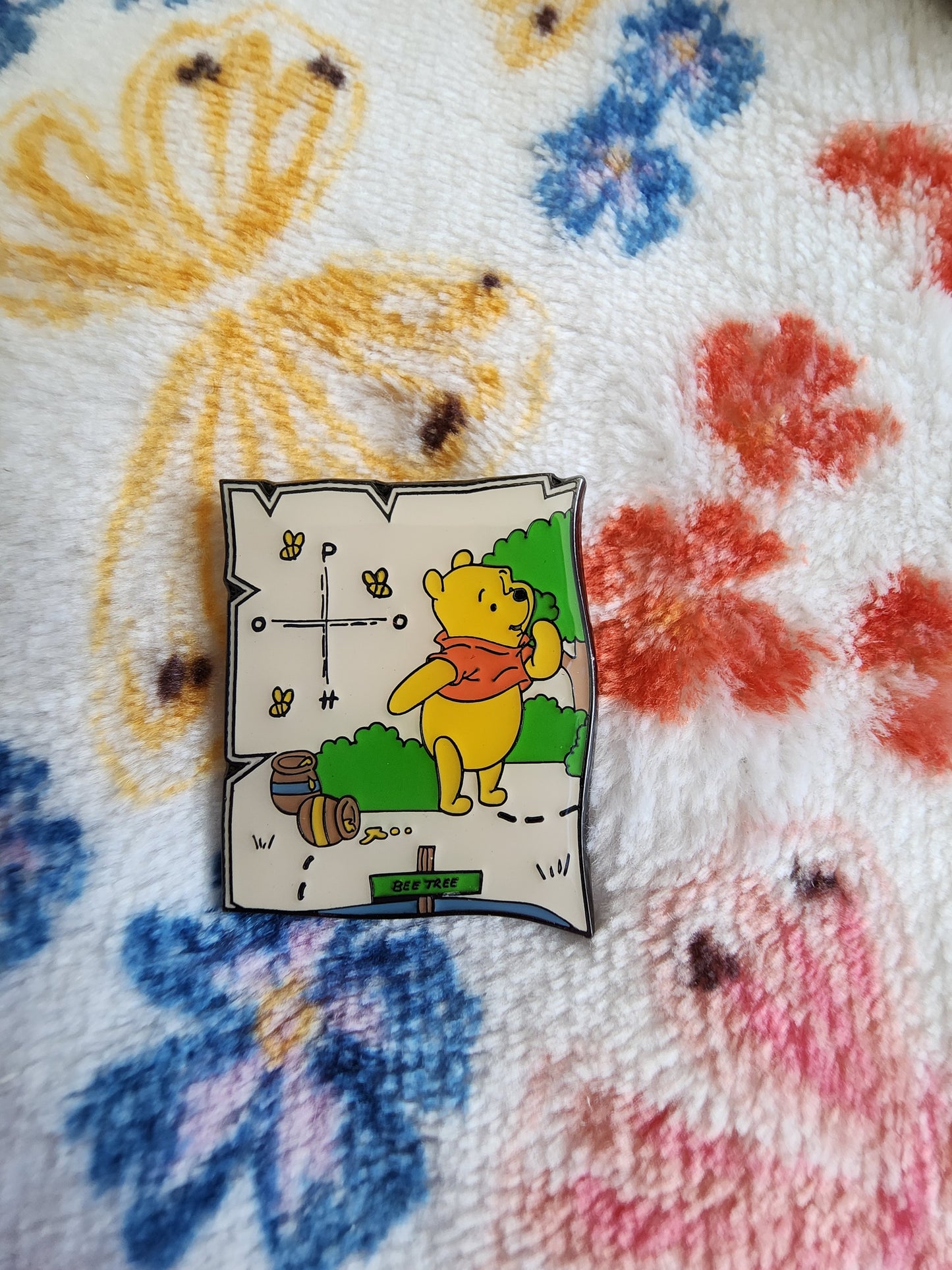 Winnie the Pooh and Friends Map Mystery Pins