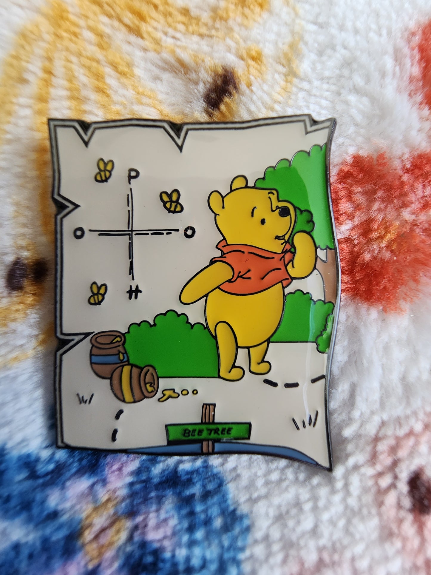 Winnie the Pooh and Friends Map Mystery Pins