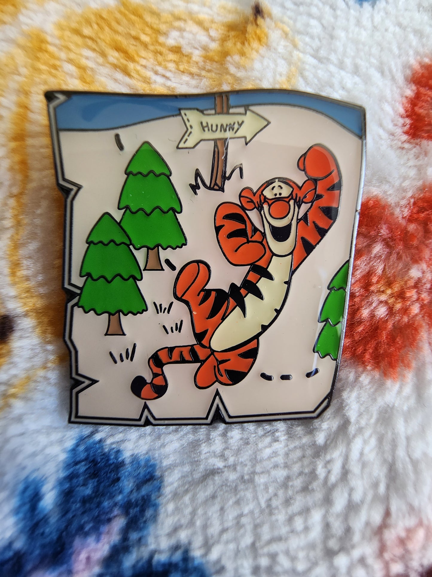 Winnie the Pooh and Friends Map Mystery Pins