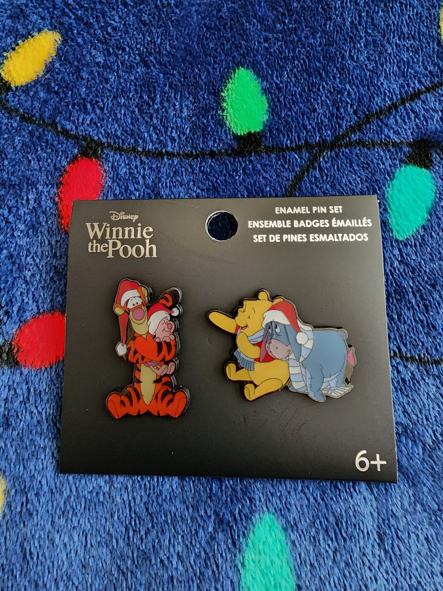 Loungefly Disney Winnie the Pooh and Friends Christmas Pins