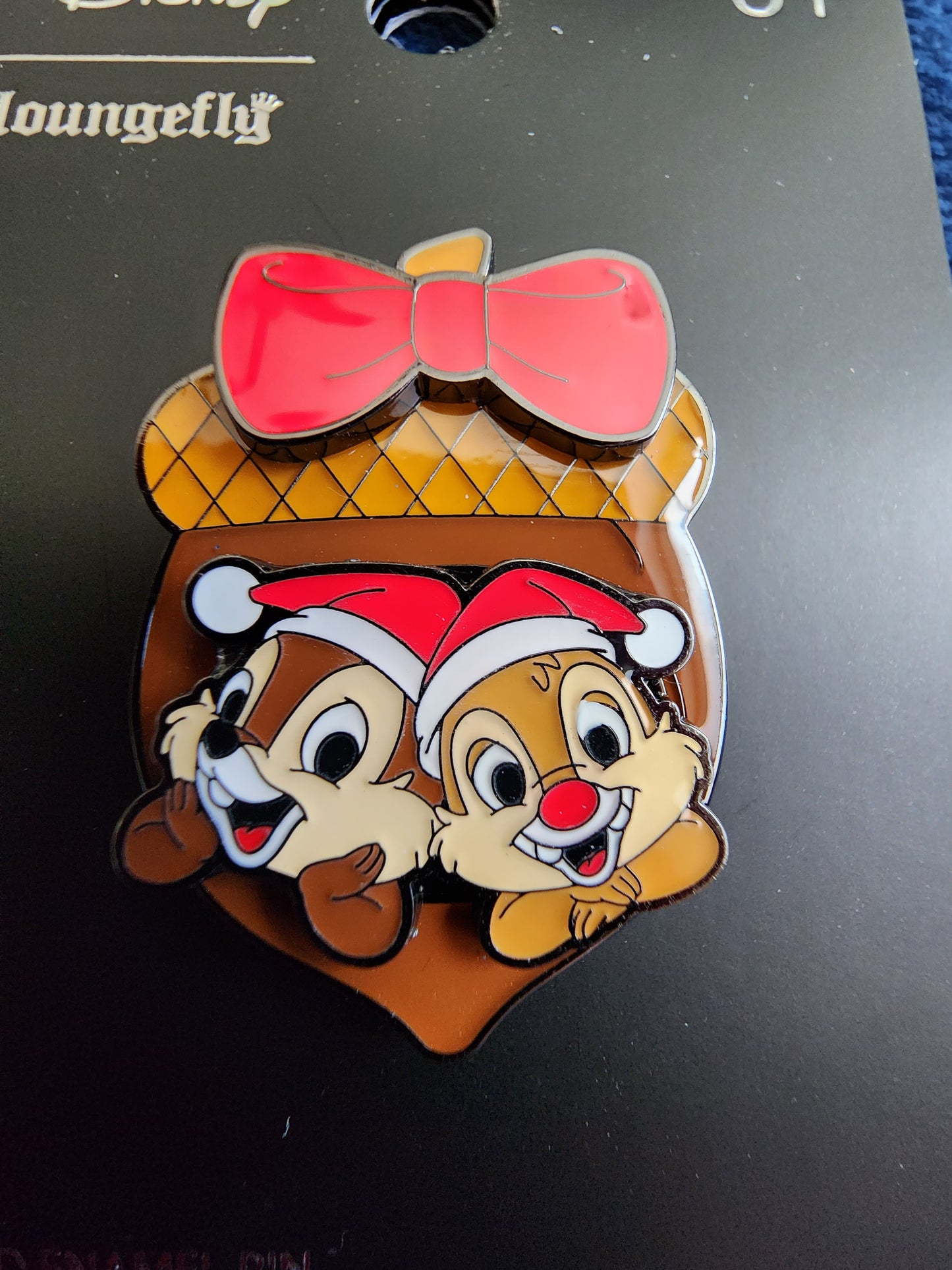 Loungefly Disney Chip and Dale Christmas Pin