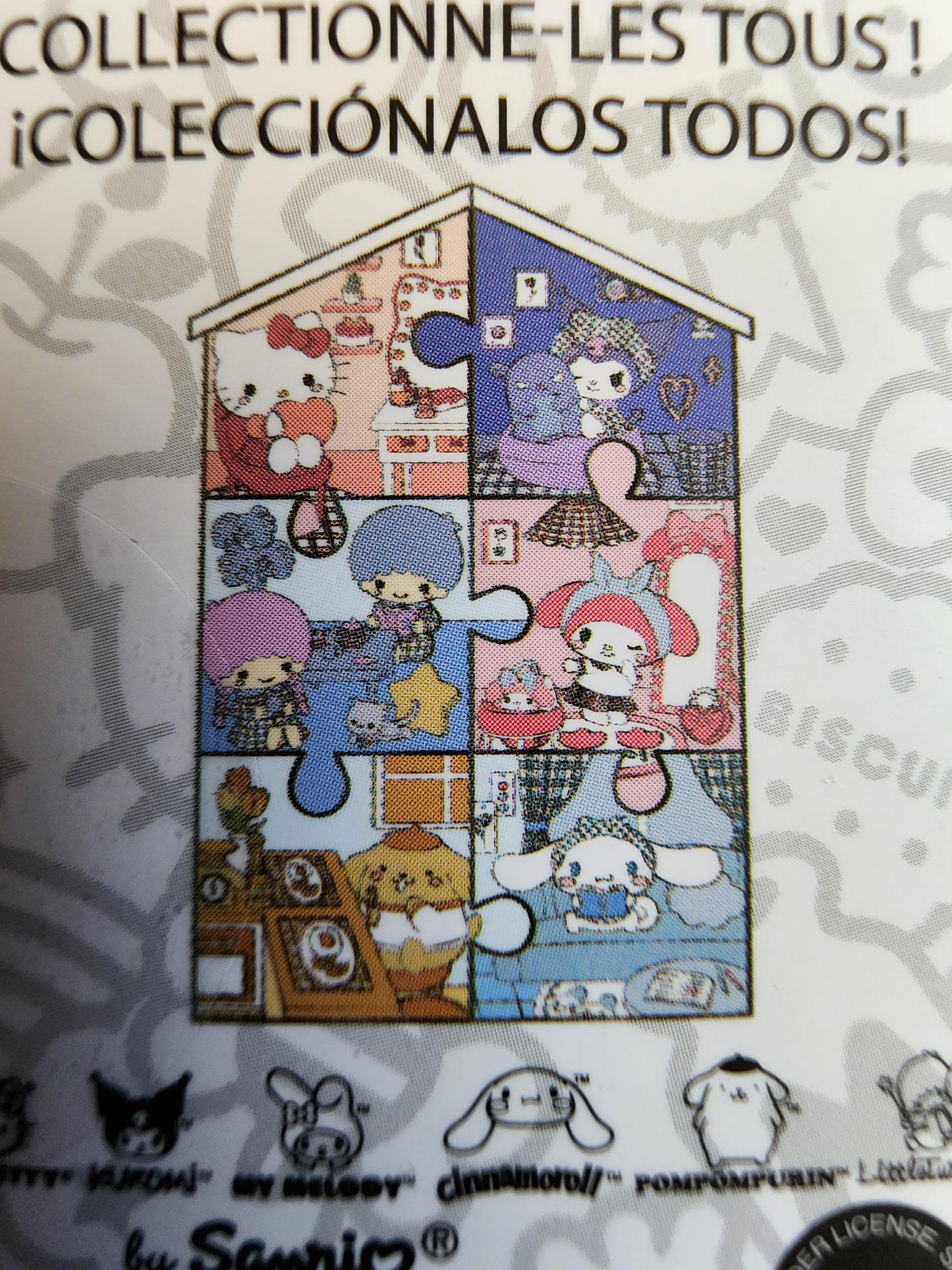 Loungefly Hello Kitty and Friends Puzzle House Mystery Pins