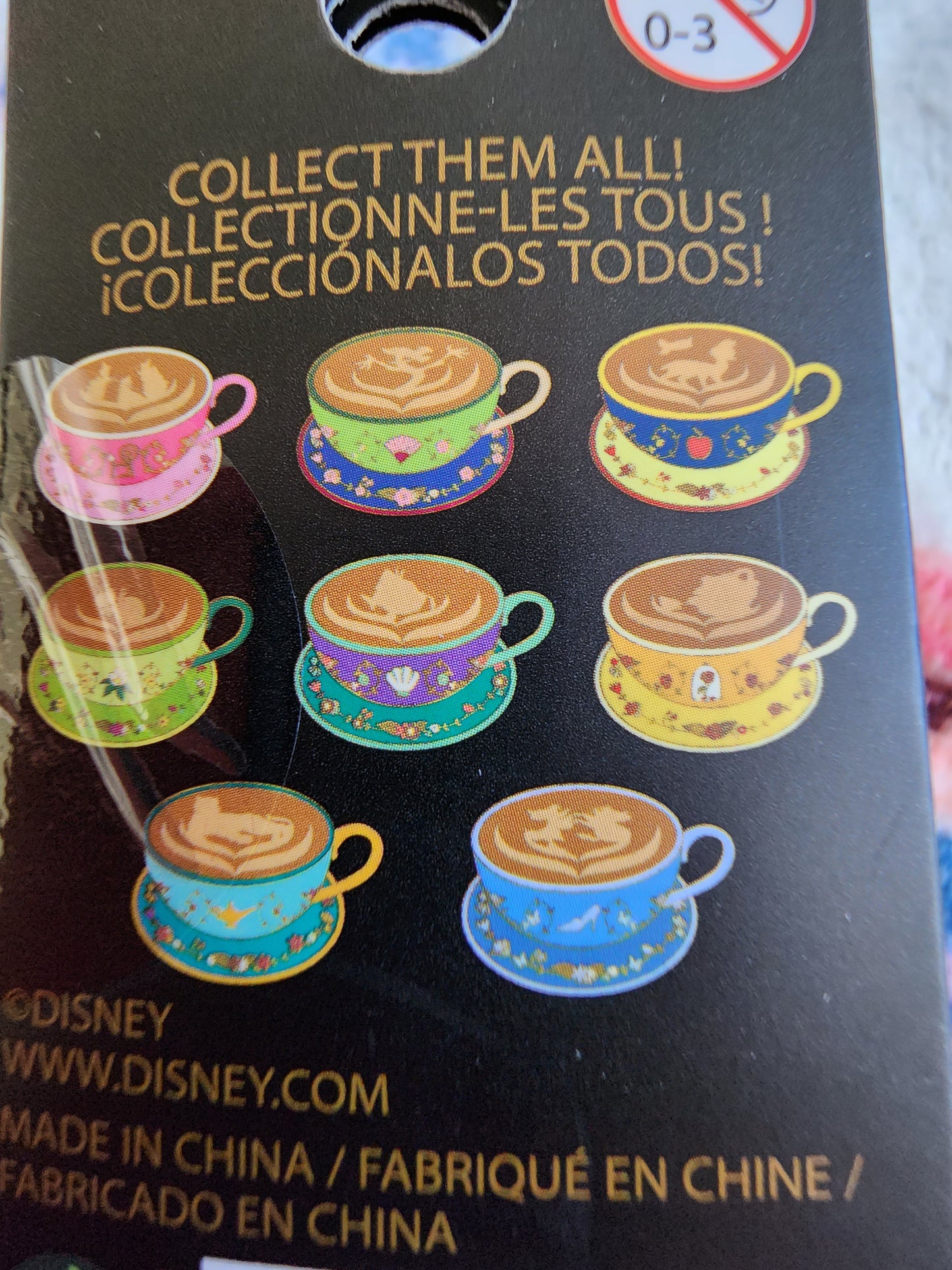 Loungefly Disney Princess Latte Sidekicks Mystery Pins