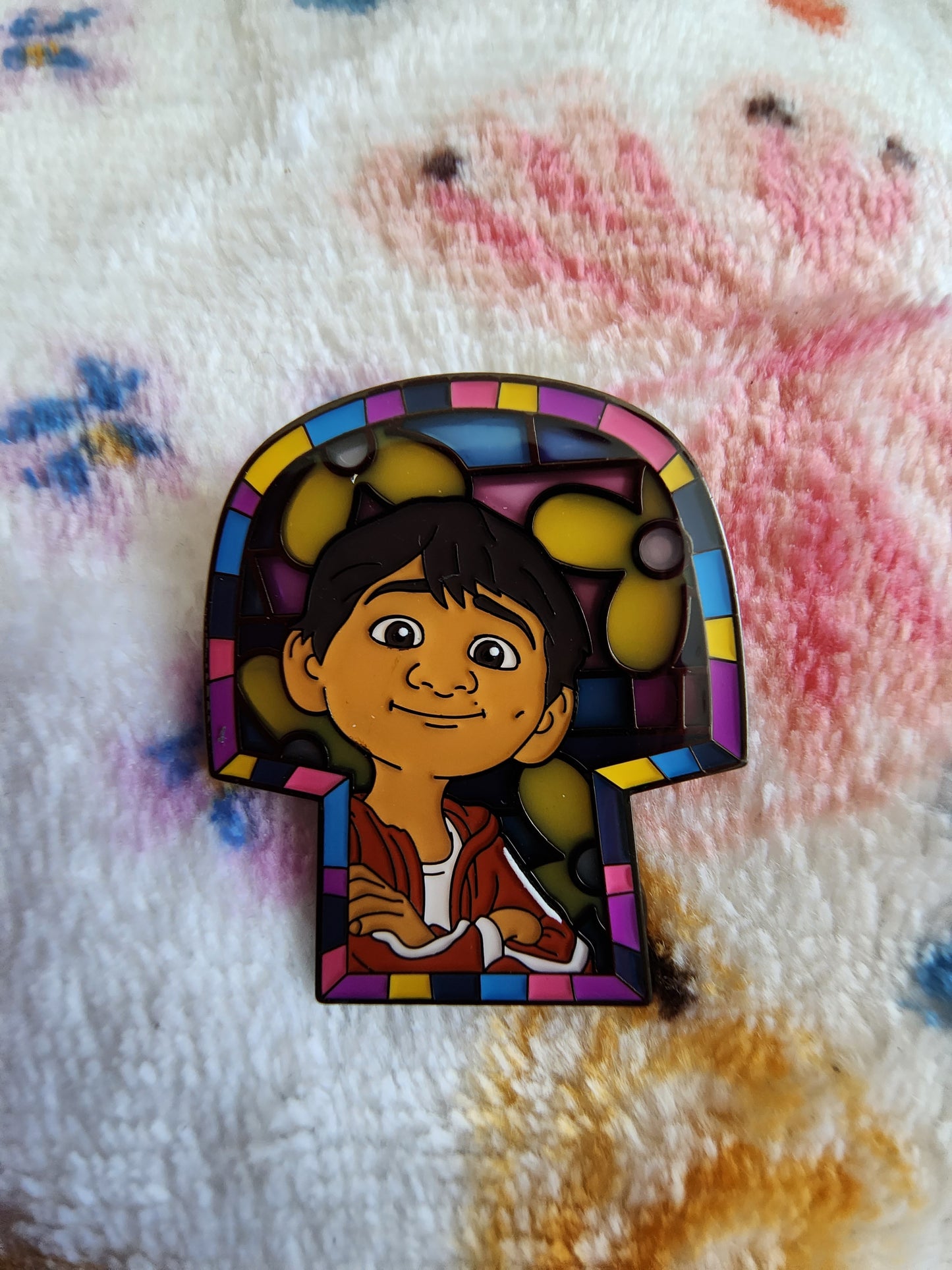 Disney Pixar Characters Stained Glass Mystery Pins
