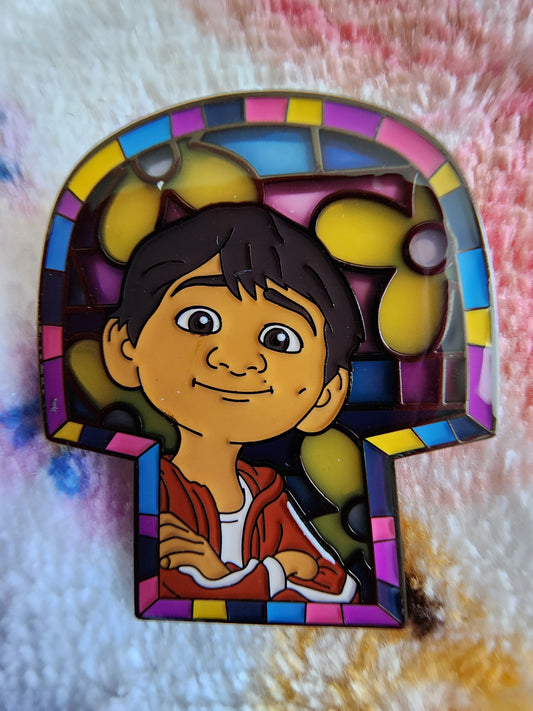 Disney Pixar Characters Stained Glass Mystery Pins