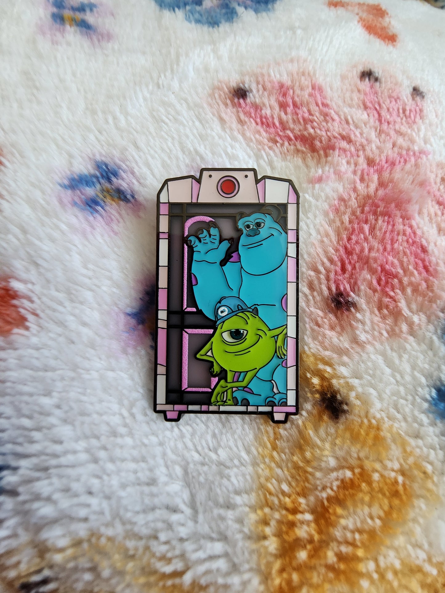 Disney Pixar Characters Stained Glass Mystery Pins