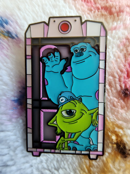 Disney Pixar Characters Stained Glass Mystery Pins