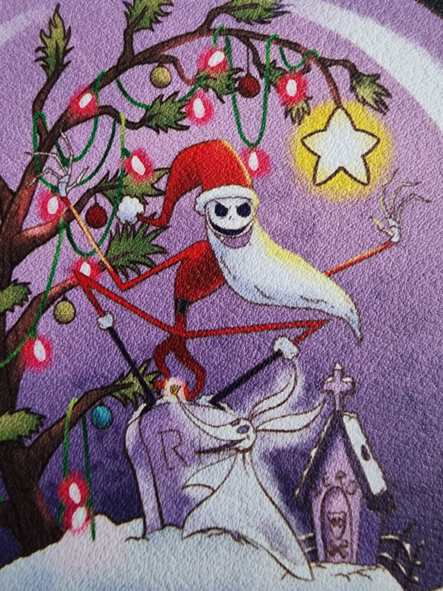 Loungefly Disney Nightmare Before Christmas 30th Anniversary Holiday Snowglobe Wallet