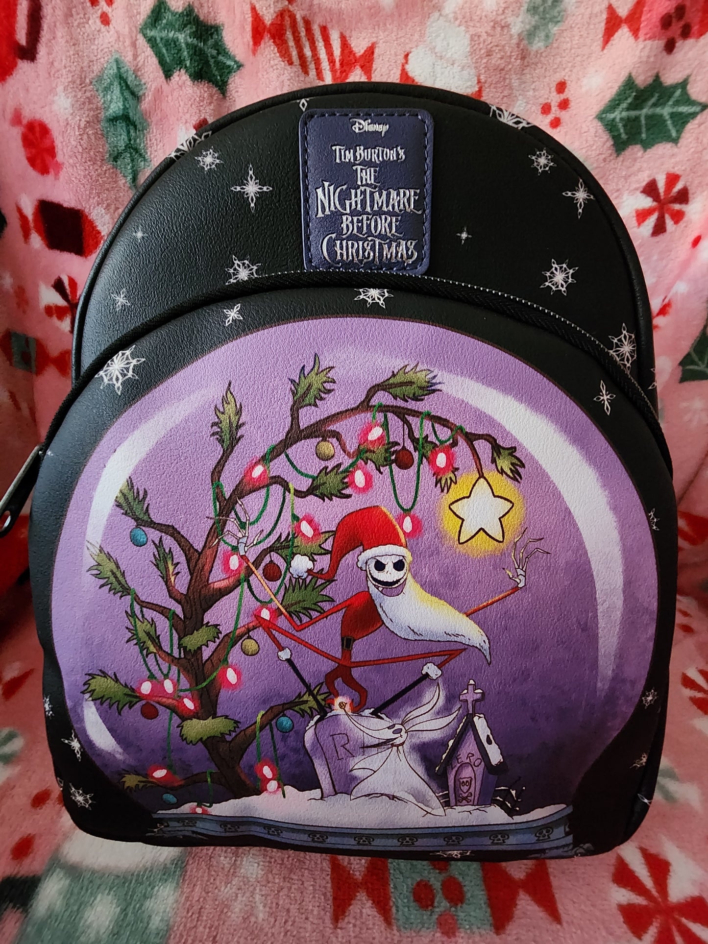 Disney Nightmare Before Christmas Santa Jack Backpack