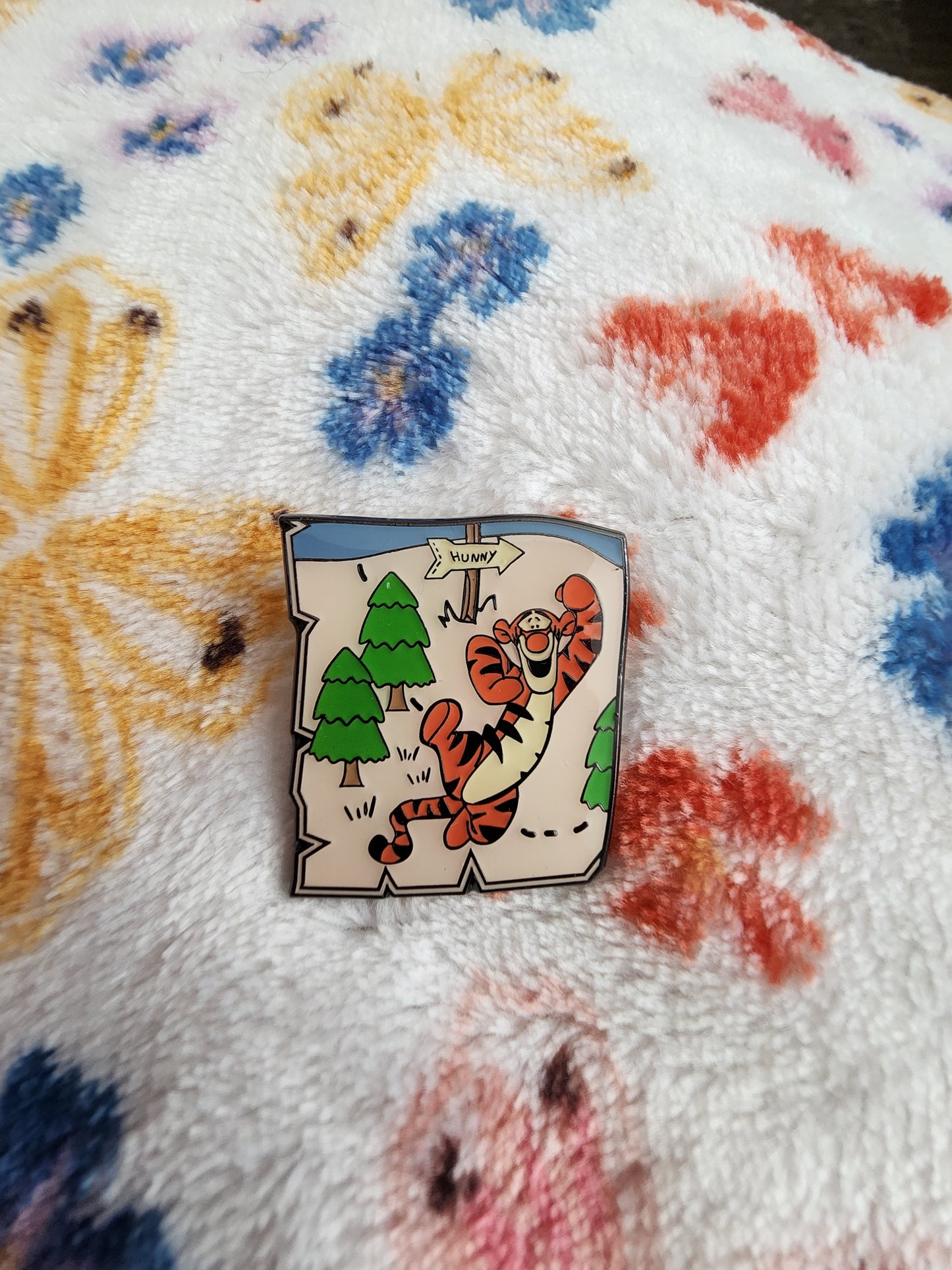 Loungefly Winnie the Pooh and Friends 100 Acre Woods Map Mystery Pins